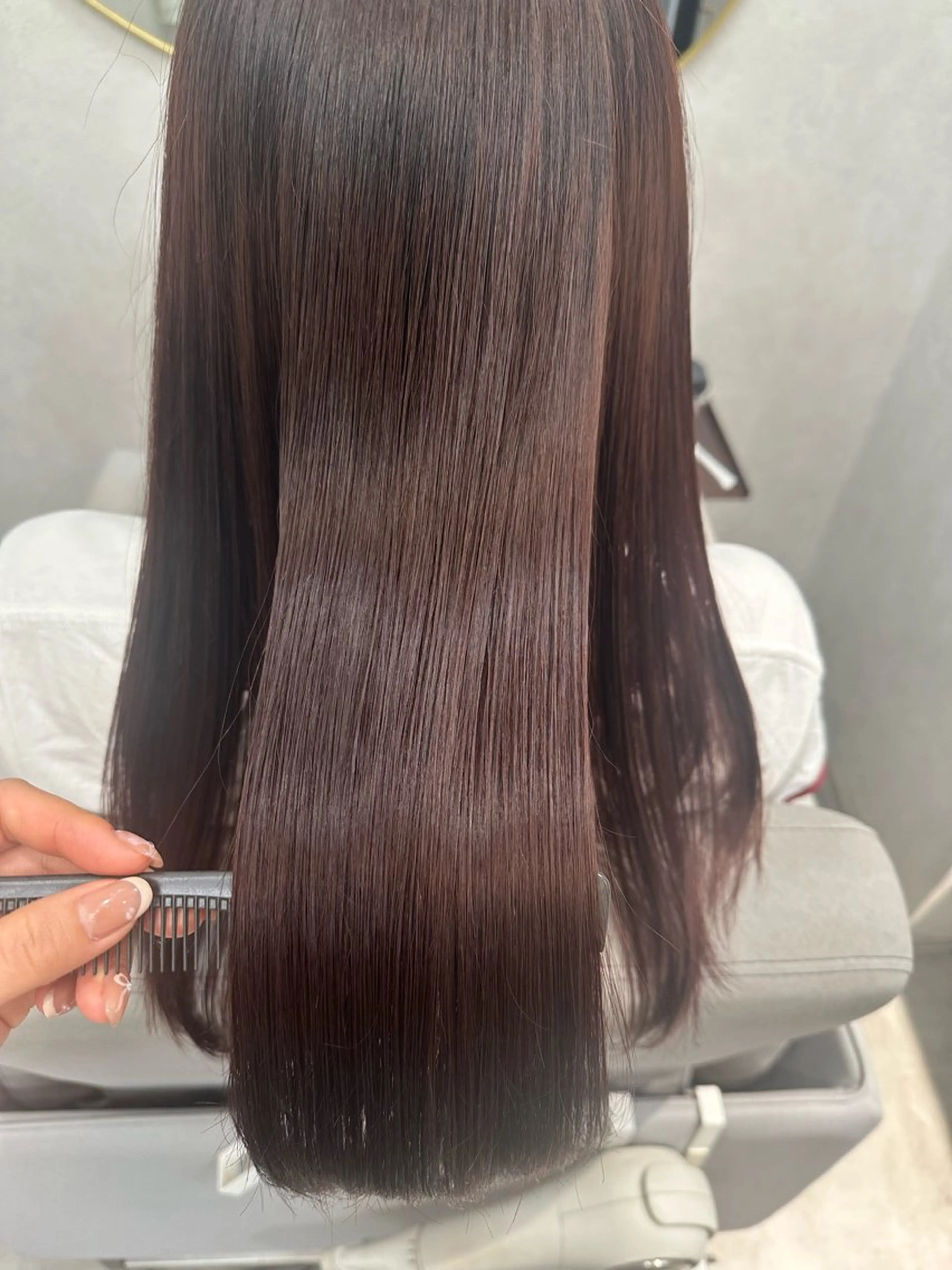 カラー ナチュラル🎀透明感 カラー/香香のヘアスタイル