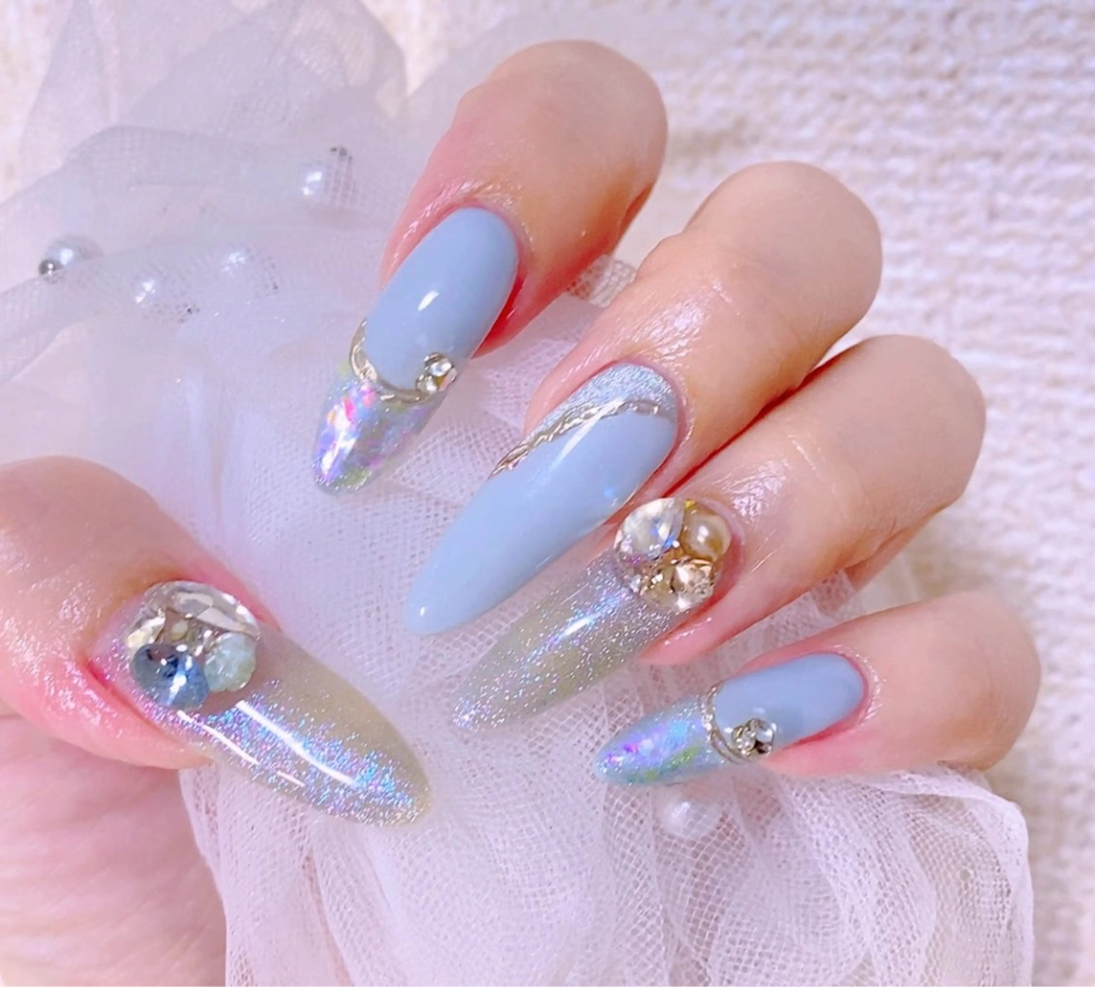 ネイル ハンドネイル ╹◡╹Mimoミモ Eye&Nailのマツエク・マツパデザイン