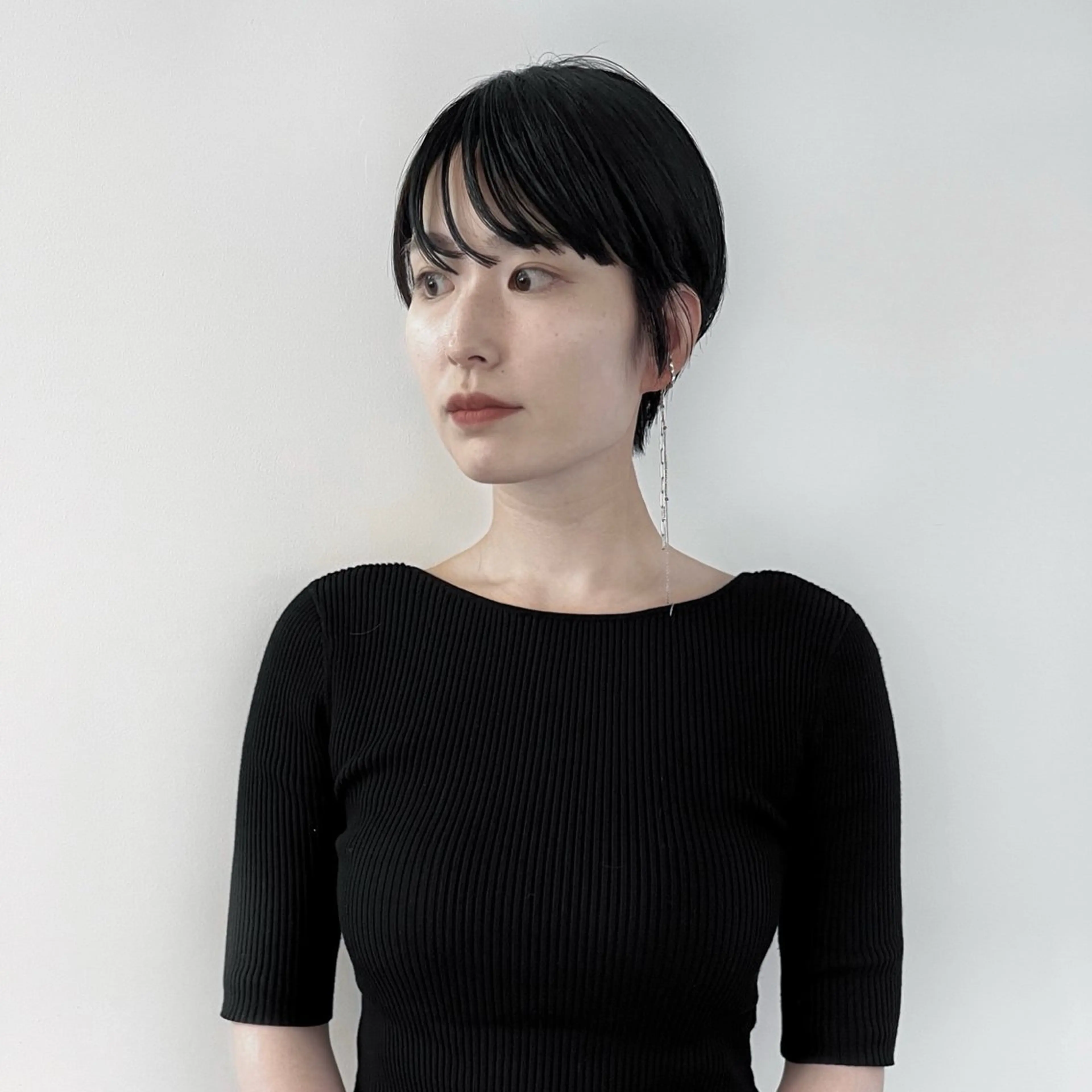 ショート ショートヘア 小山夕稀/ニュアンス パーマ/新城のヘアスタイル