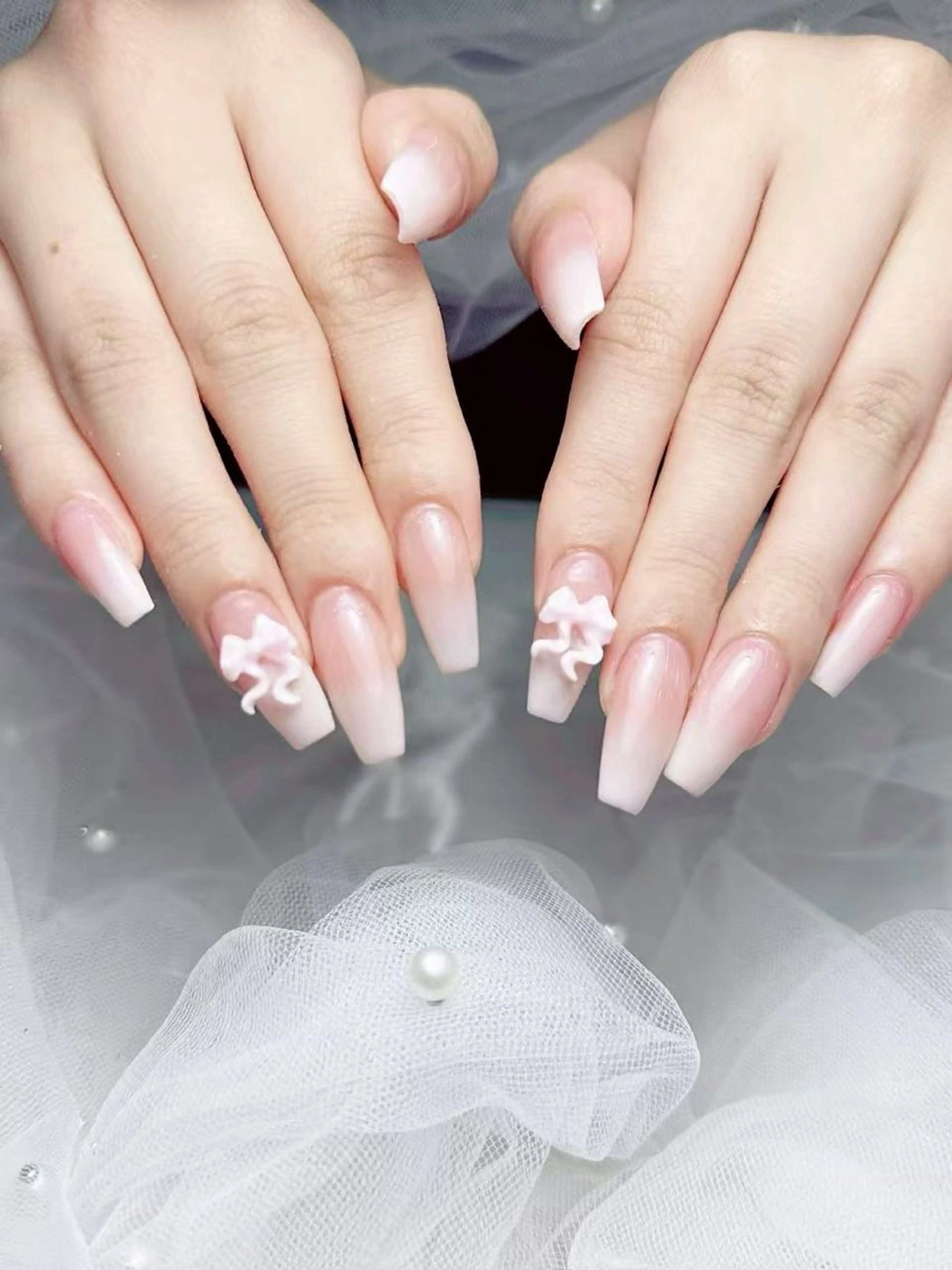 チップ長さ出し込み+インスタ人気NO1ベビーブーマーの写真