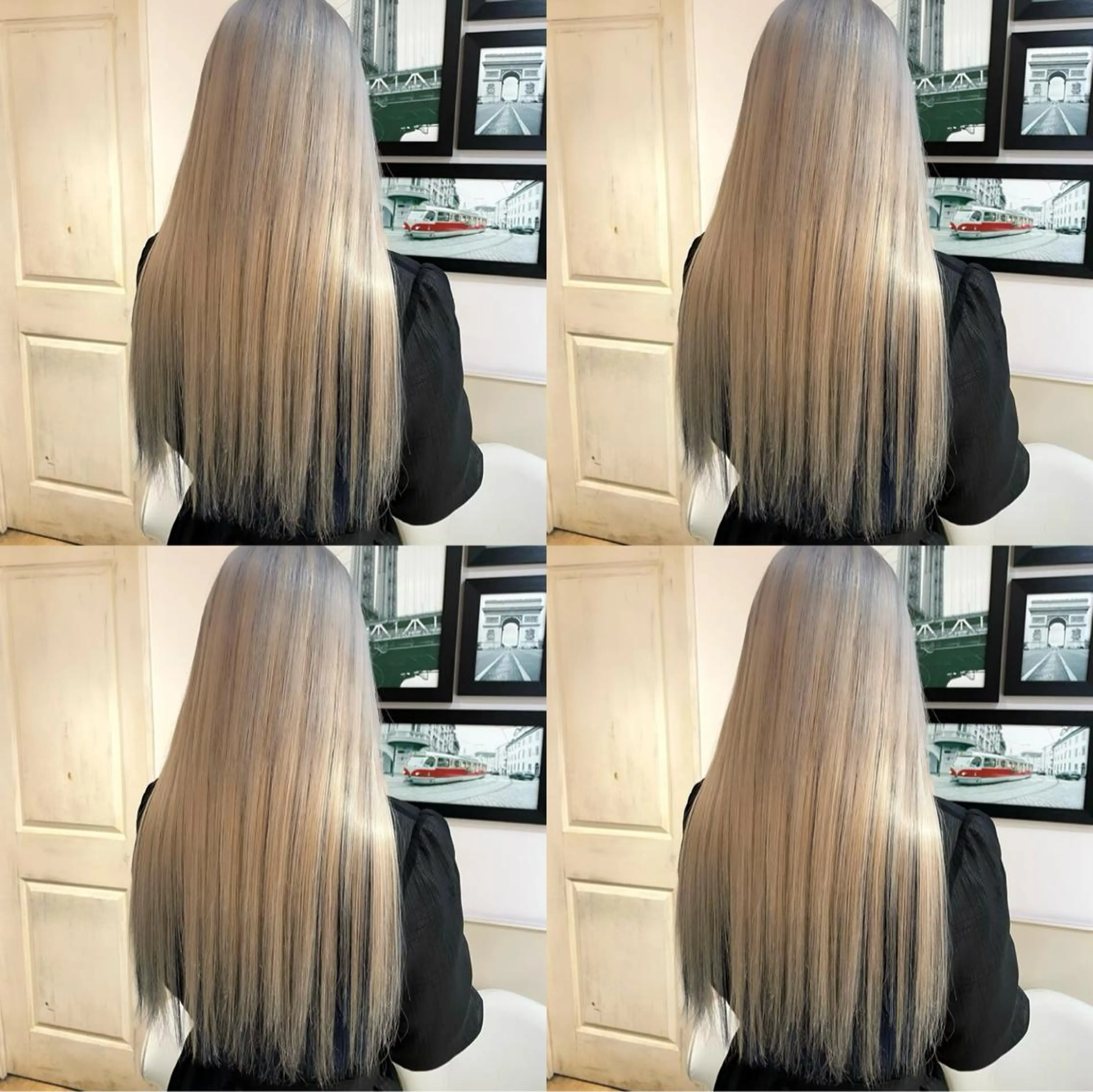 【100%バージン毛】シールエクステ (52cm) 80枚の写真