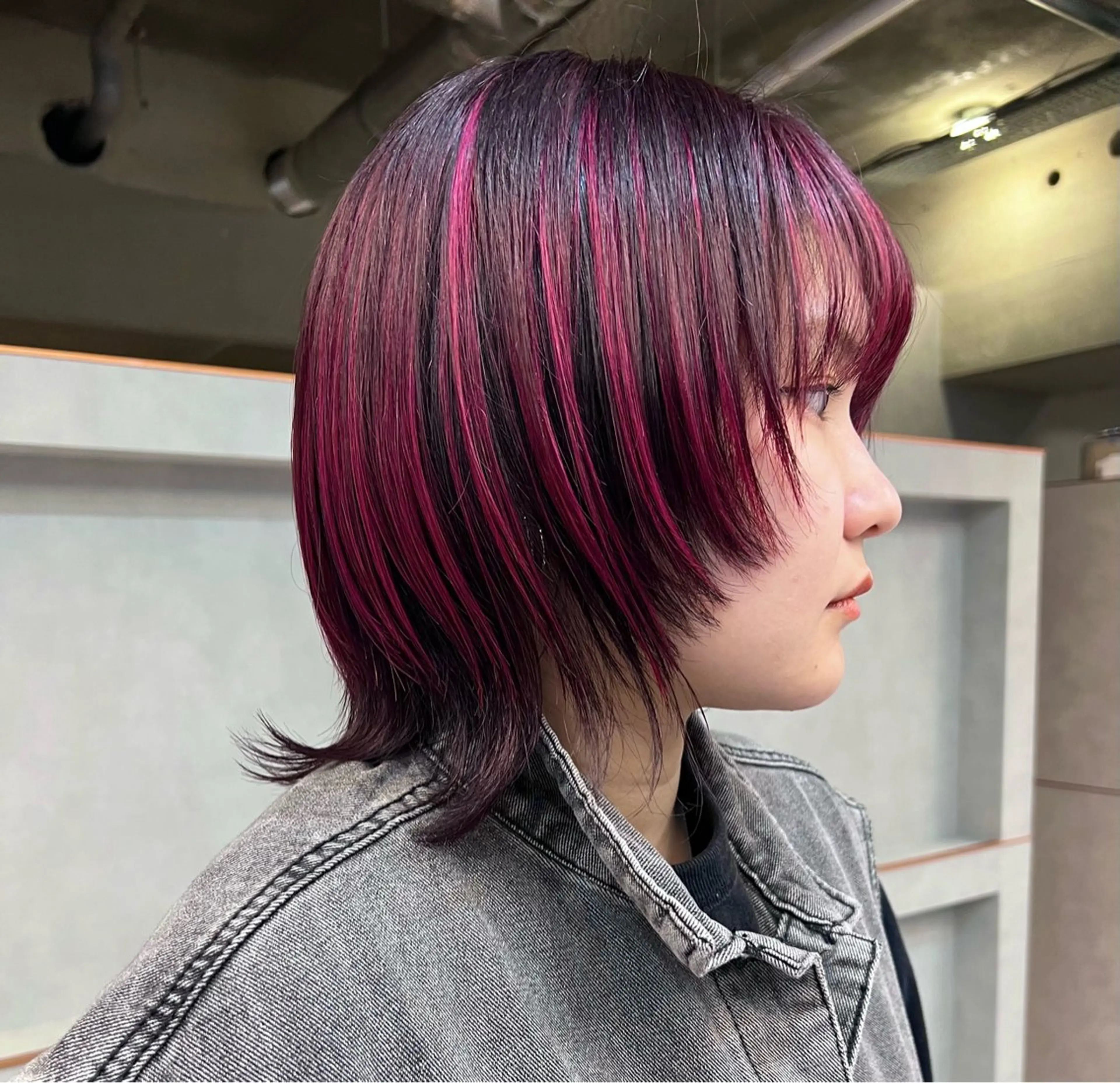 ショート カラー 🍒サクラ🍒 /透明感カラー/艶髪のヘアスタイル