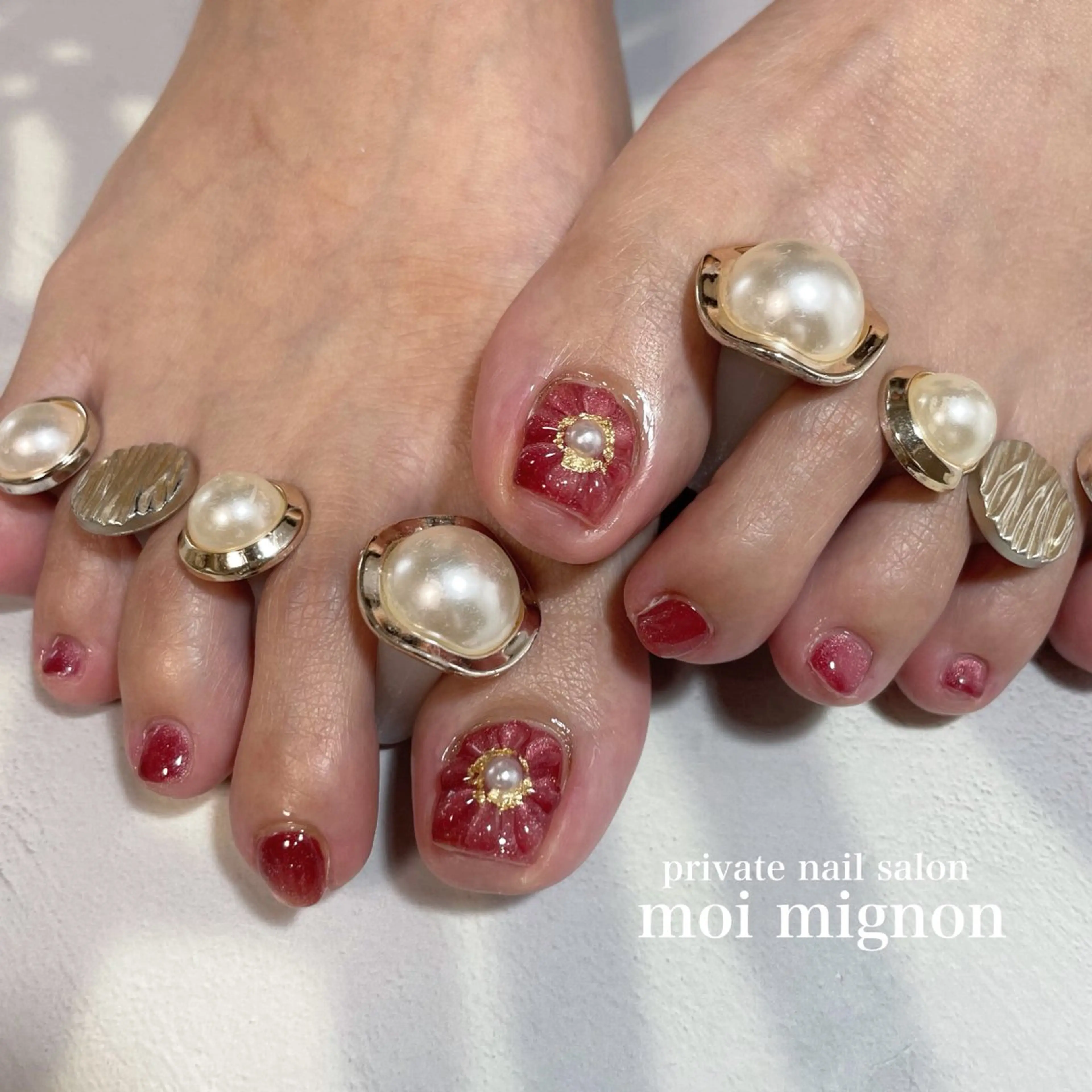 ネイル フットネイル nailist Aki♡のネイルデザイン