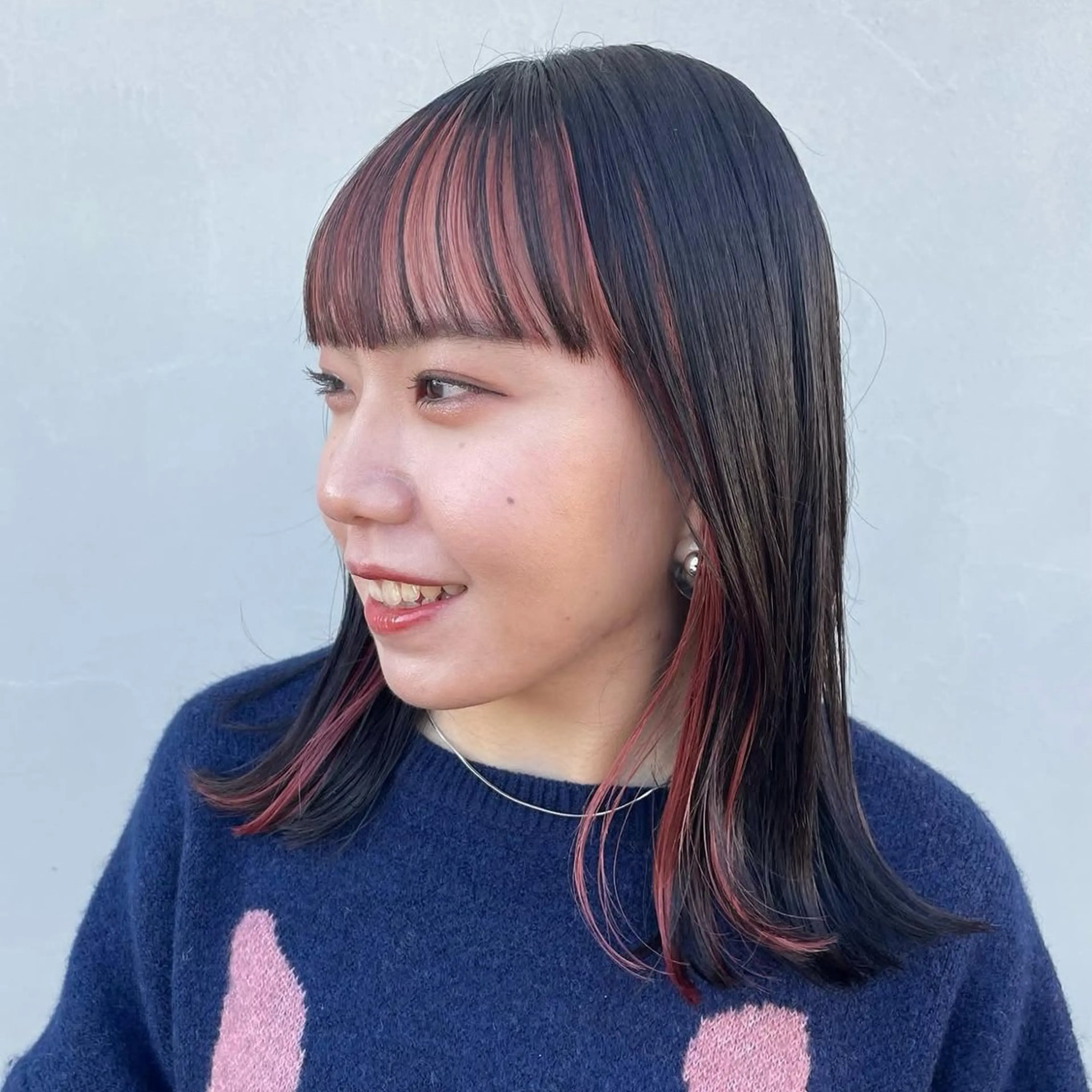 ミディアム カラー mio 🍒レイヤーカットのヘアスタイル