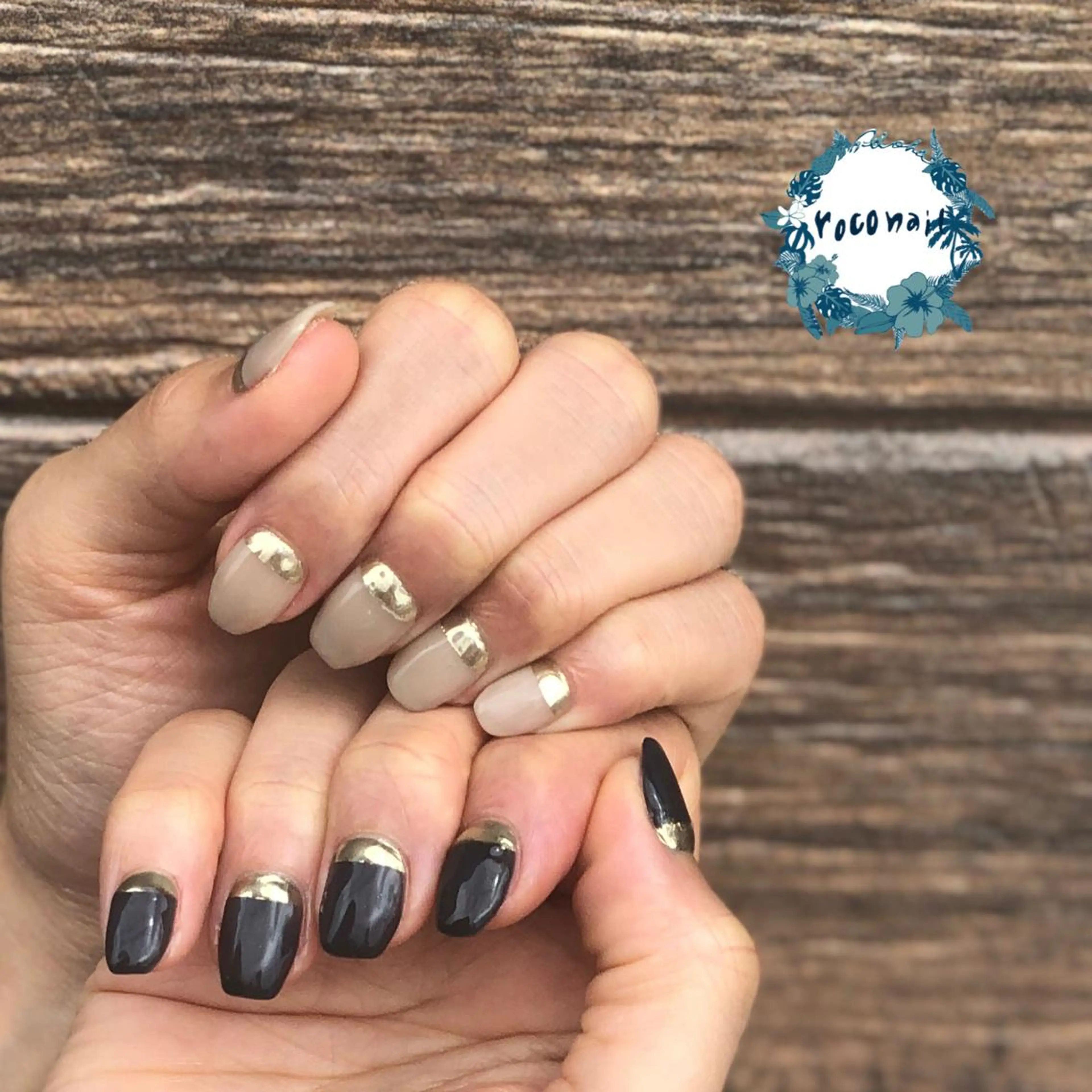 ネイル フットネイル ミラーネイル オフィスネイル ハンドネイル roconail ヒロコのネイルデザイン
