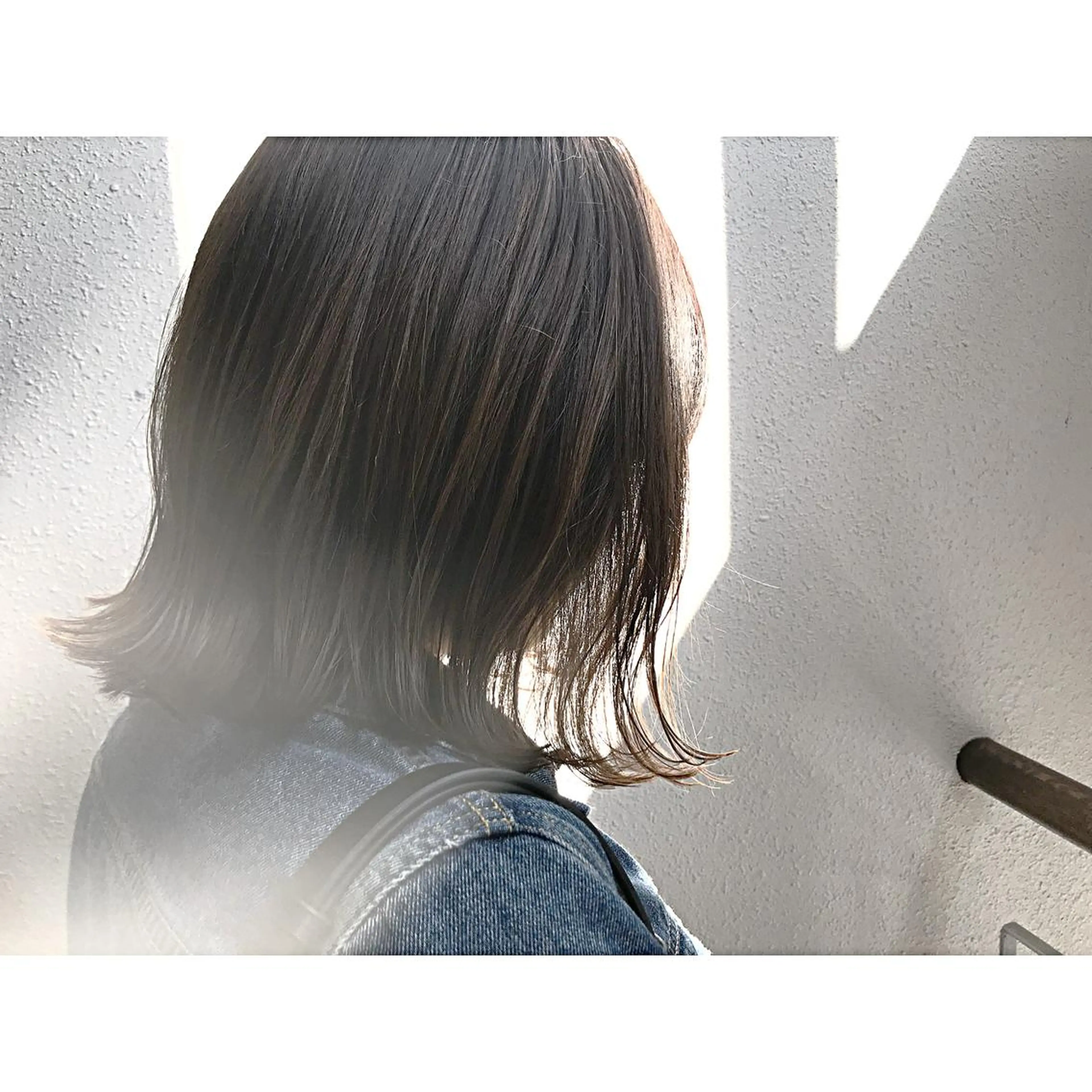 ミディアム カラー アディクシーカラー ハイライトカラー ハイライト カット ヘアカラー トリートメント 荒木 拓也のヘアスタイル