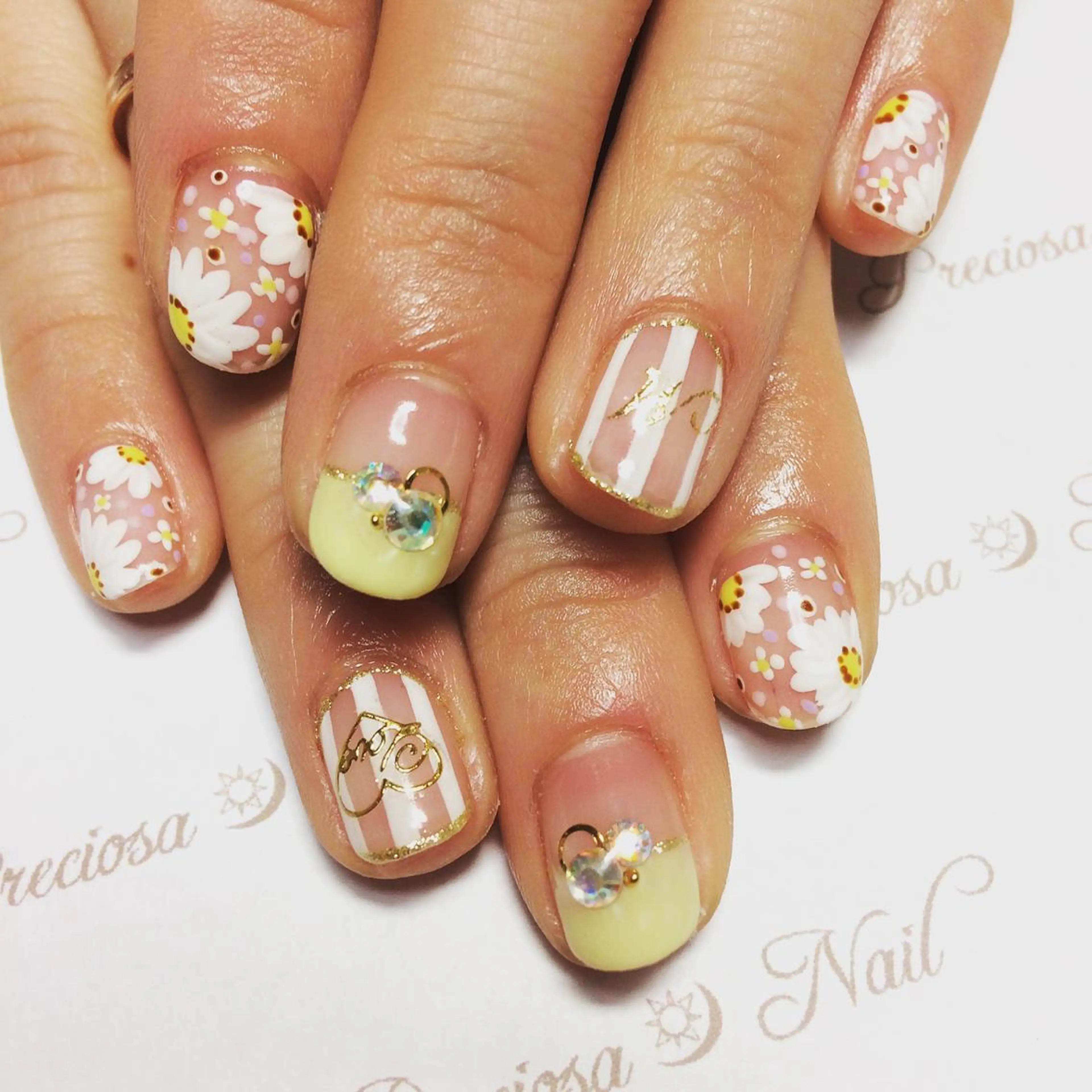 ネイル フラワーネイル preciosa.nail所属・久場 晴美のネイルデザイン