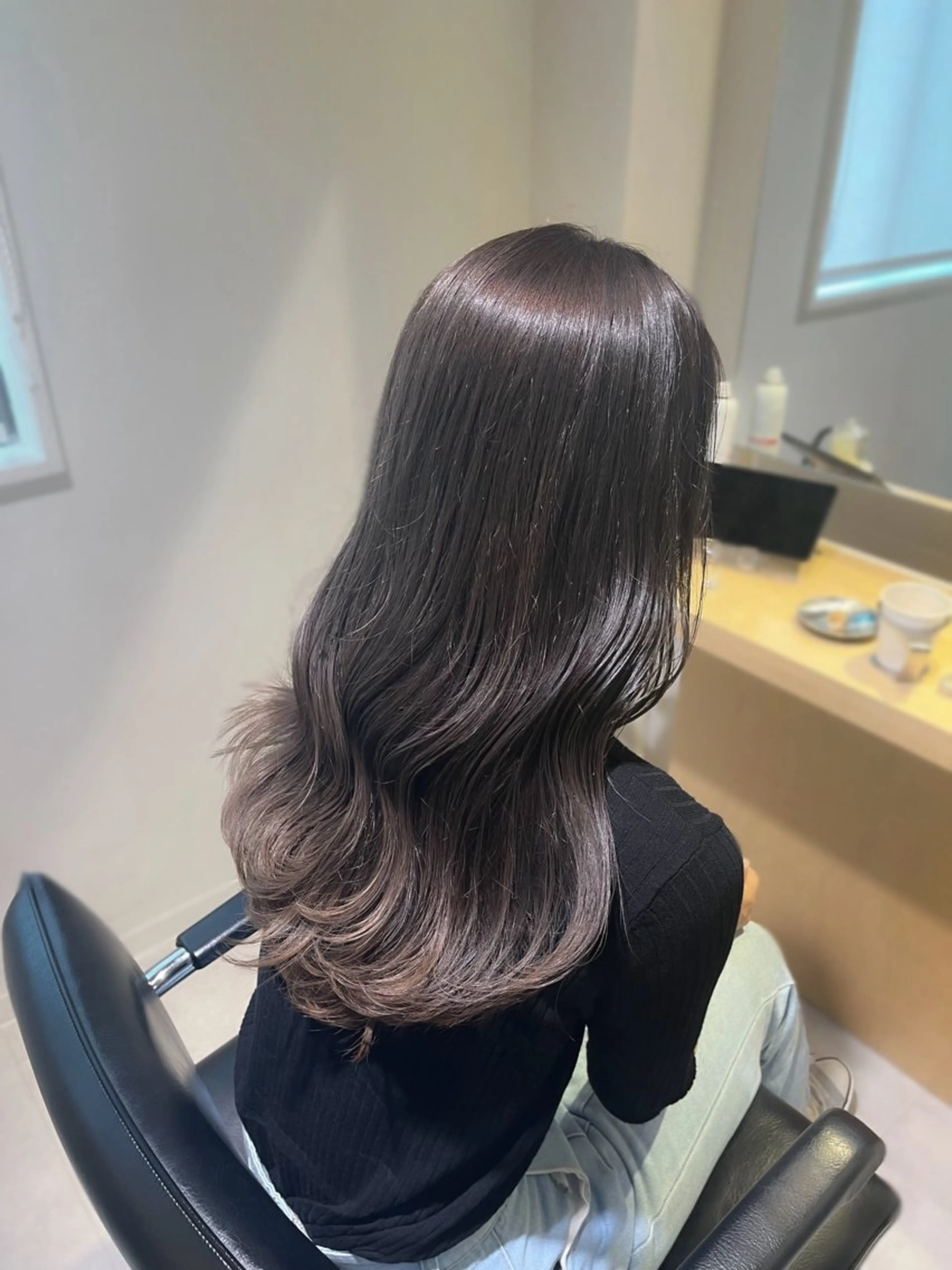 ロング ユウカ 千葉駅 @lei_yuukaのヘアスタイル