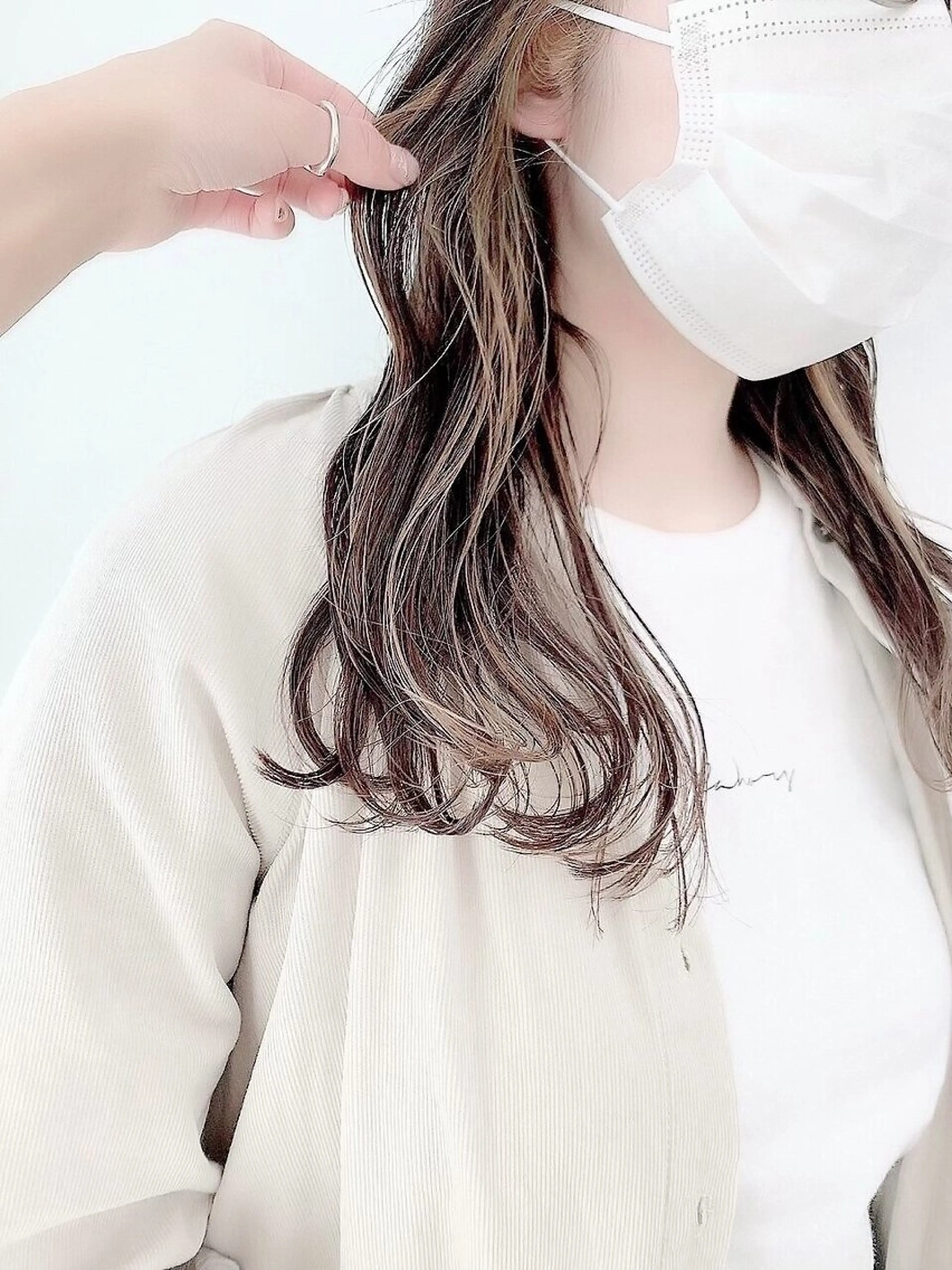 セミロング カラー カット ヘアカラー ✨店長 鈴木輝✨のヘアスタイル