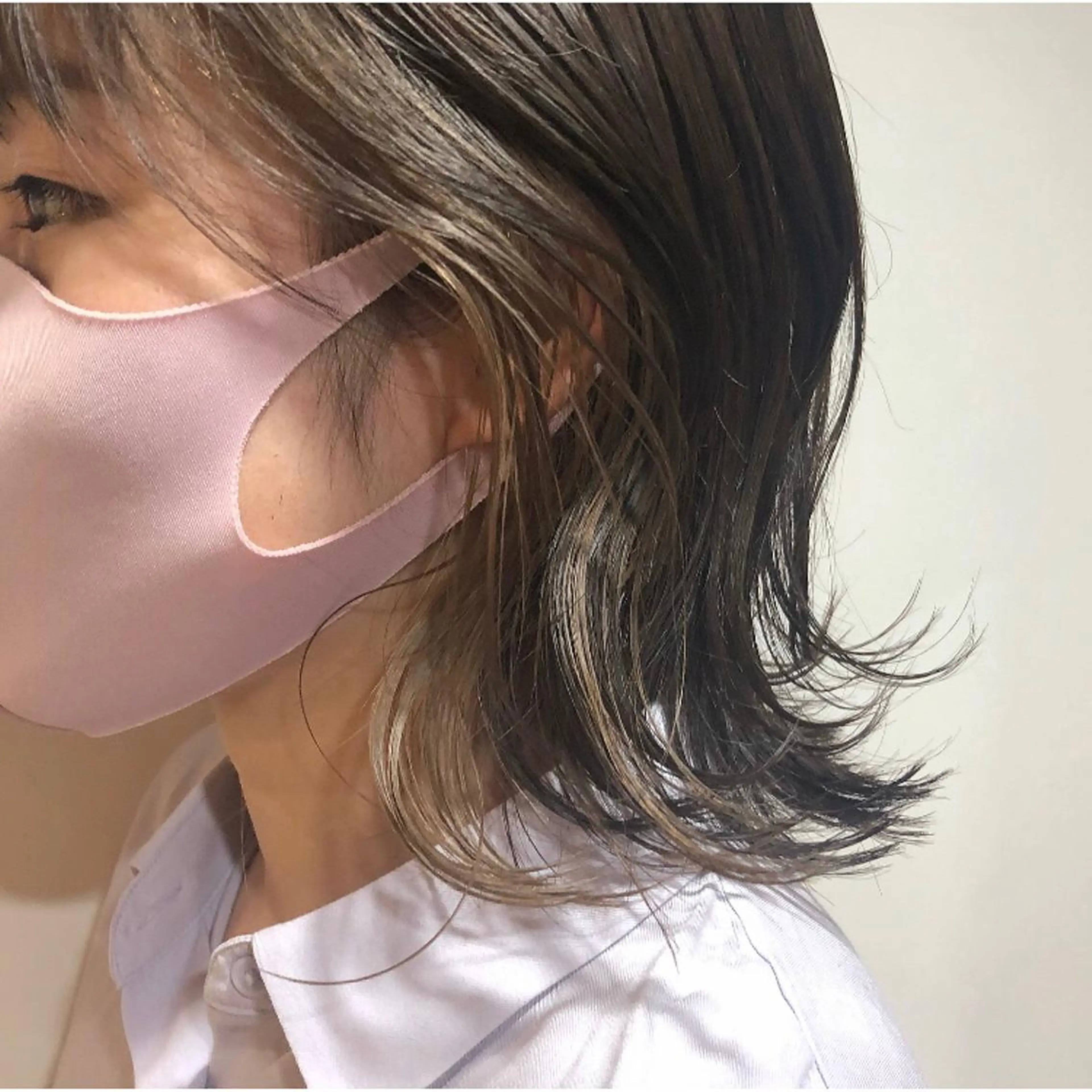 ミディアム カラー 髪質改善サロン 梅田/ヨナミネのヘアスタイル