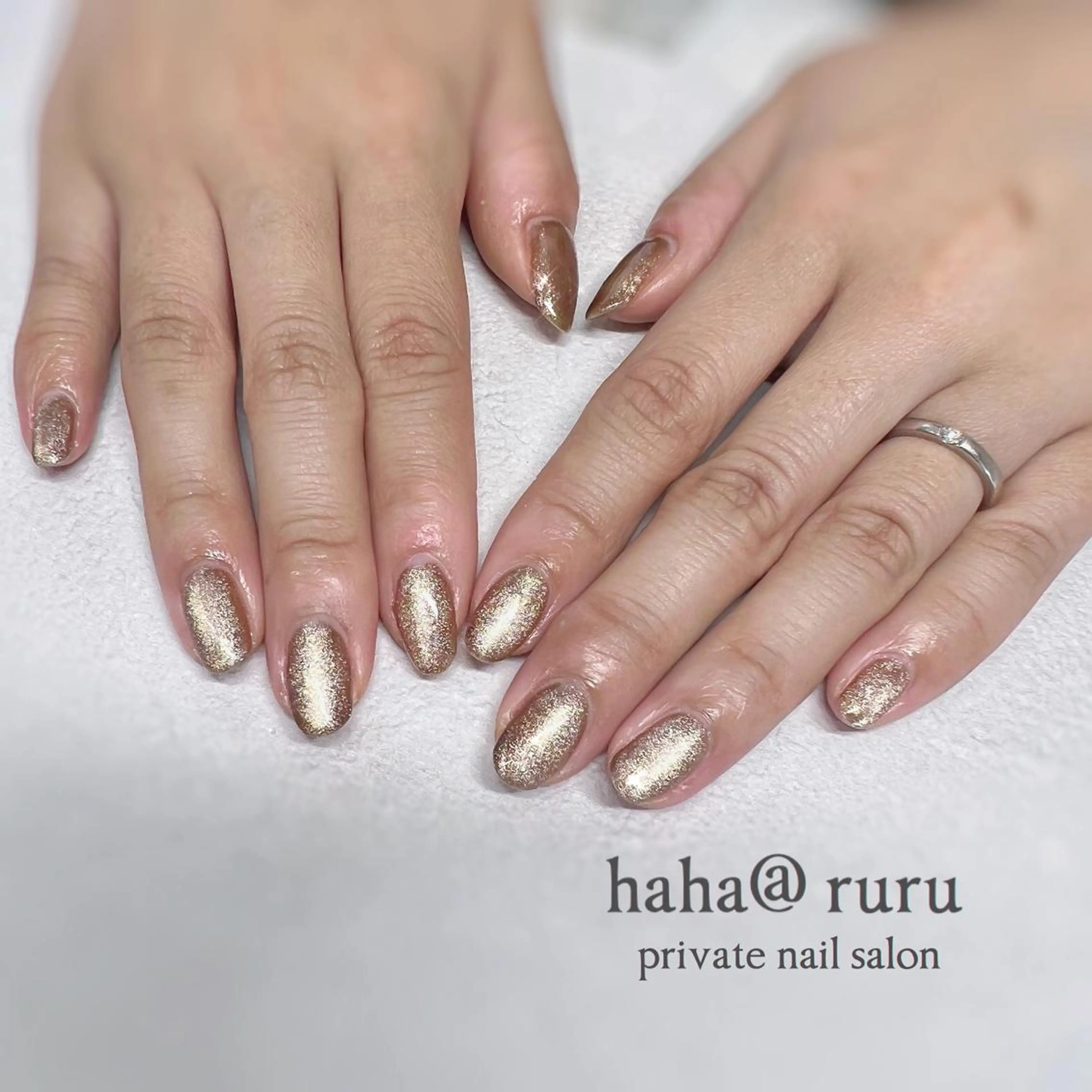 ネイル マグネットネイル haha@ ruruのネイルデザイン