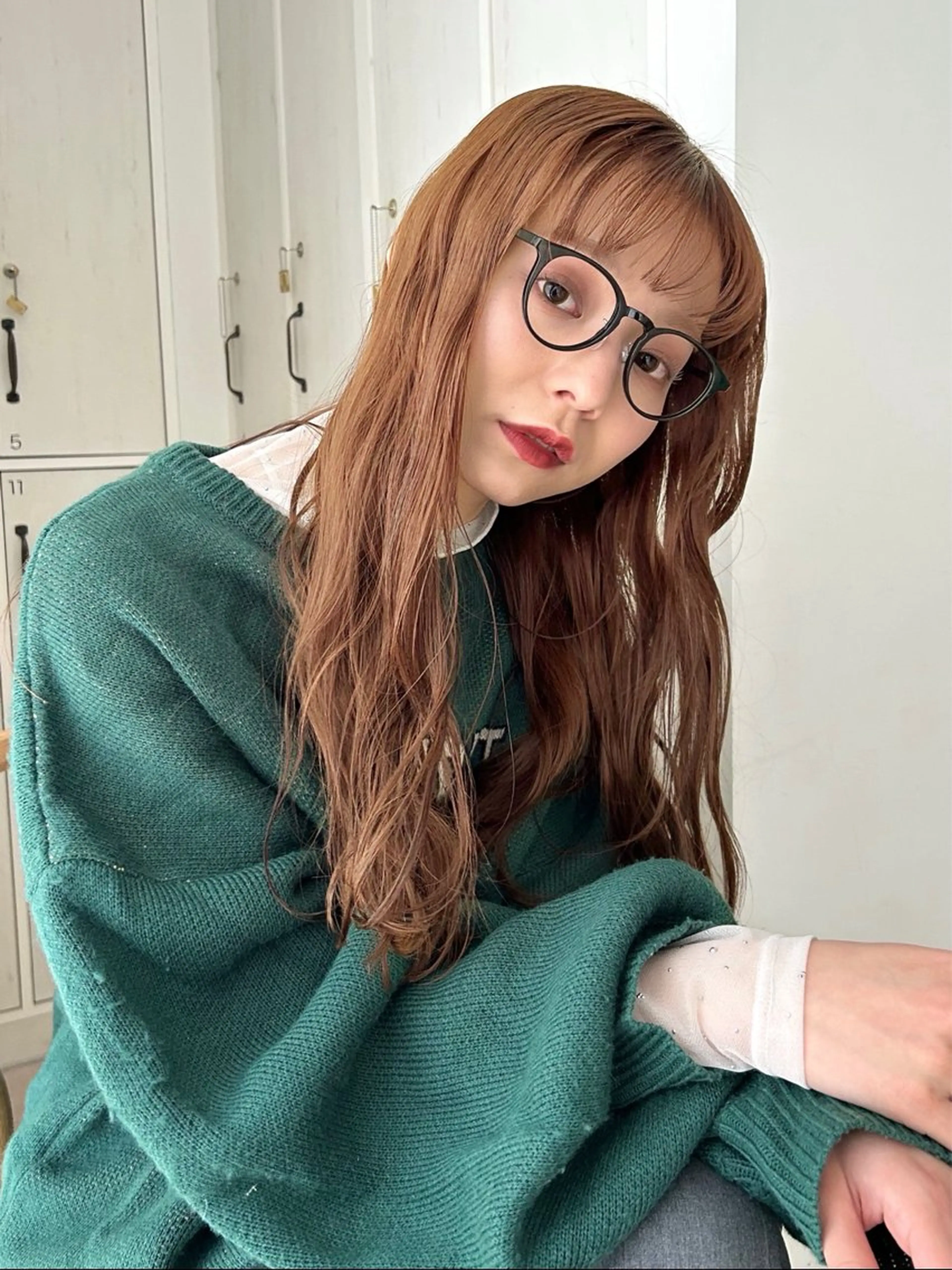 ロング カラー 透明感/ベージュ /kazui🐈のヘアスタイル