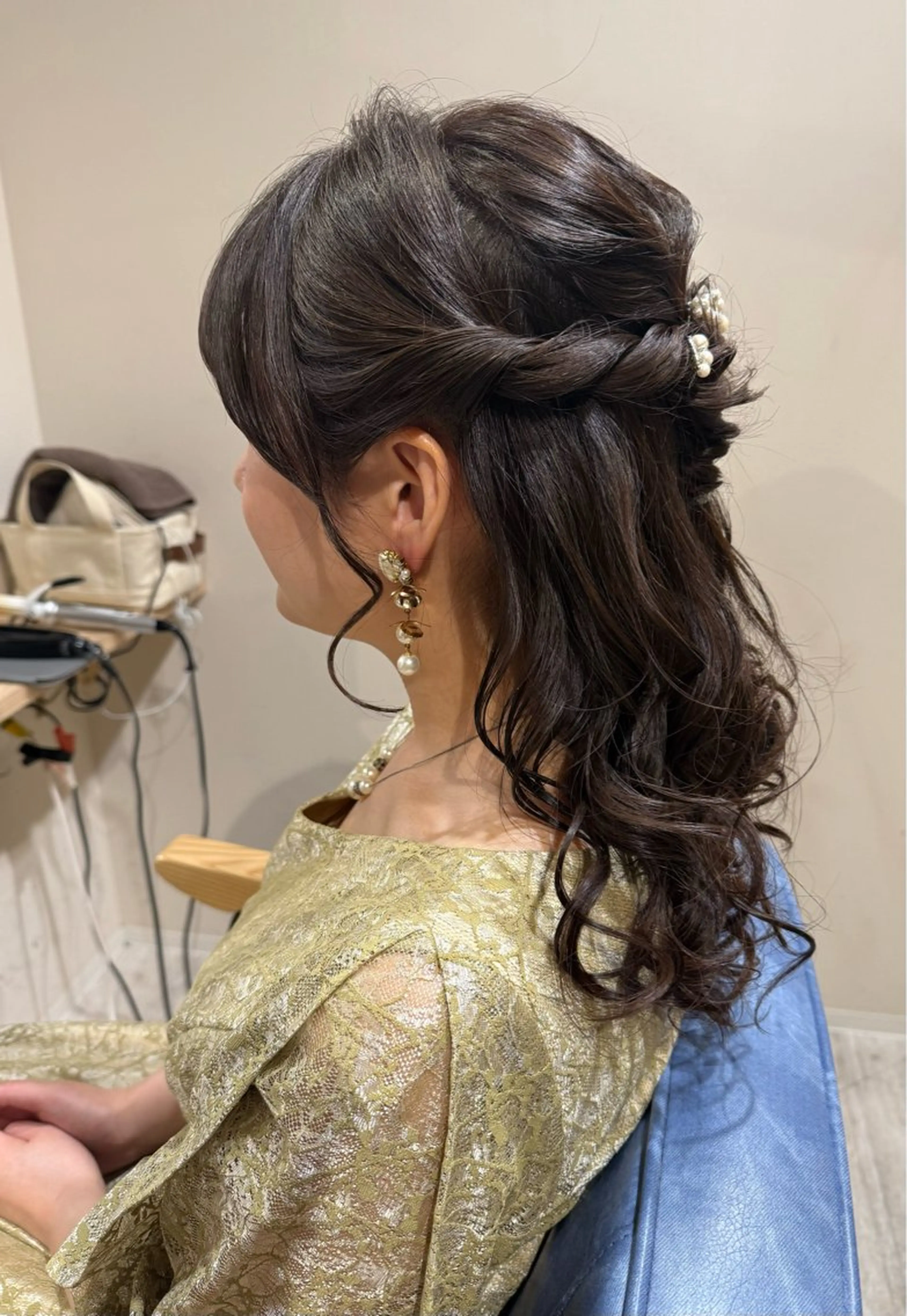 セミロング ヘアセット Connect Rumiのヘアスタイル