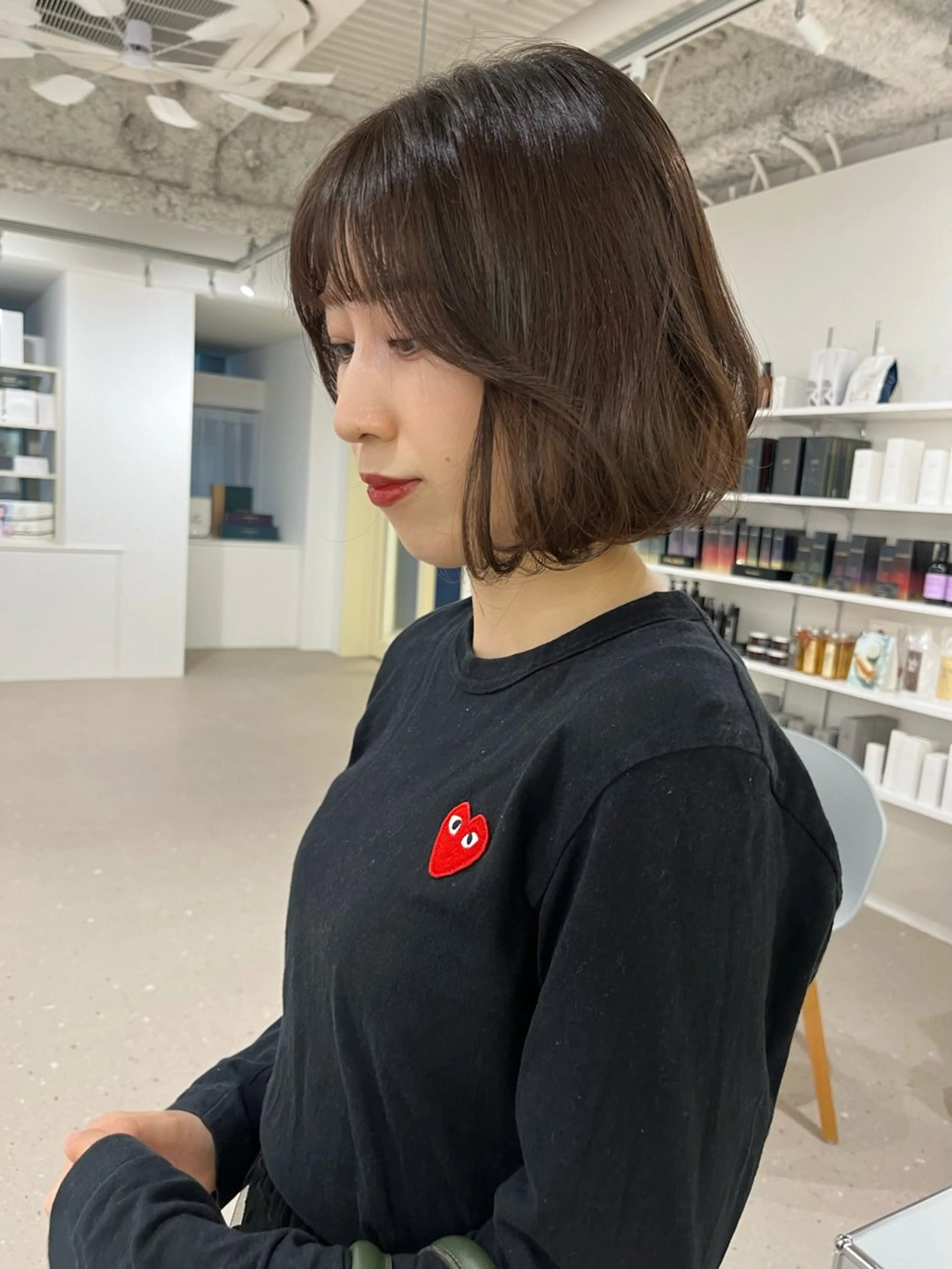 前髪、お顔まわりcut✂︎ +ブローの写真