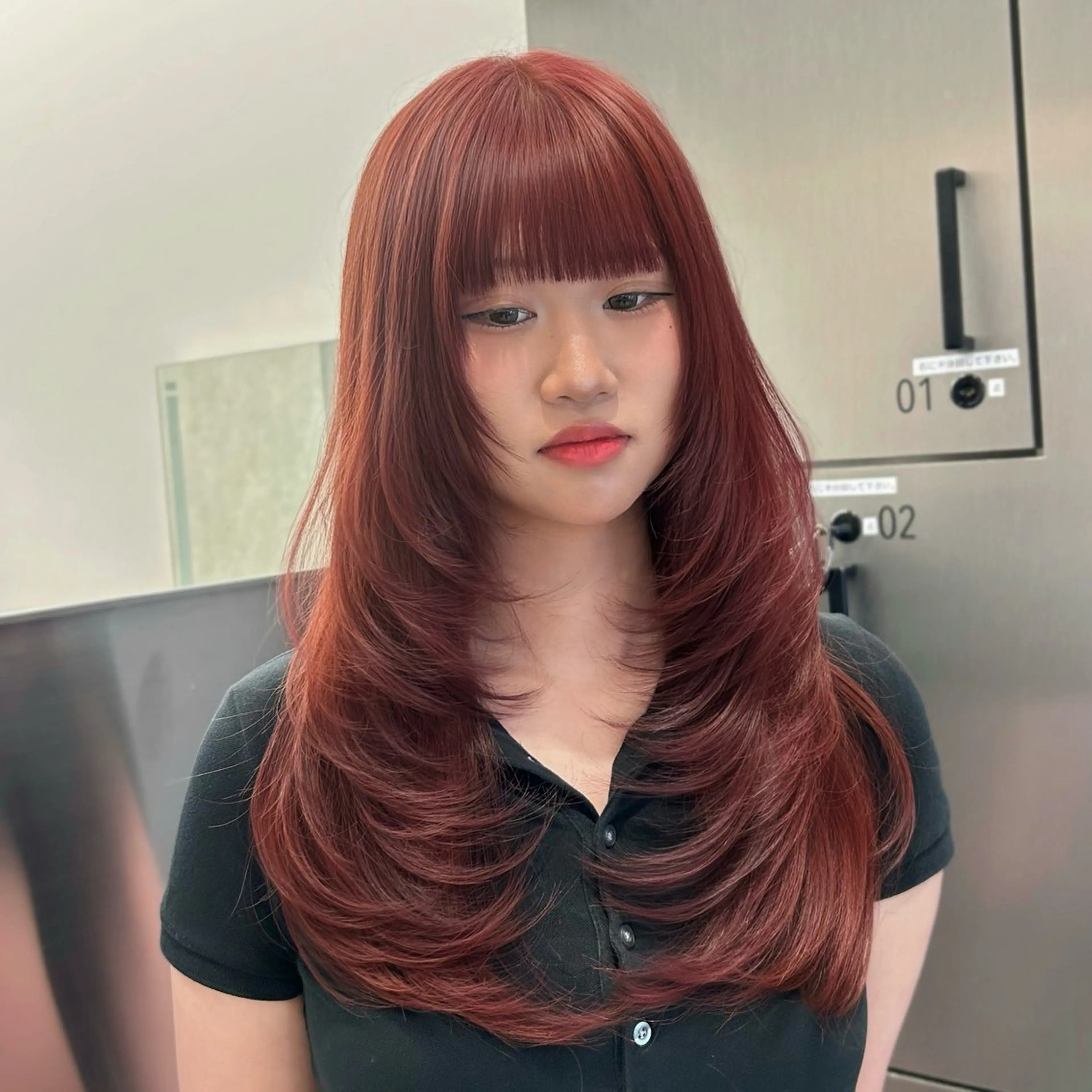 ロング レイヤーカット 大人レイヤー/艶美髪 🇺🇸TOMONAのヘアスタイル