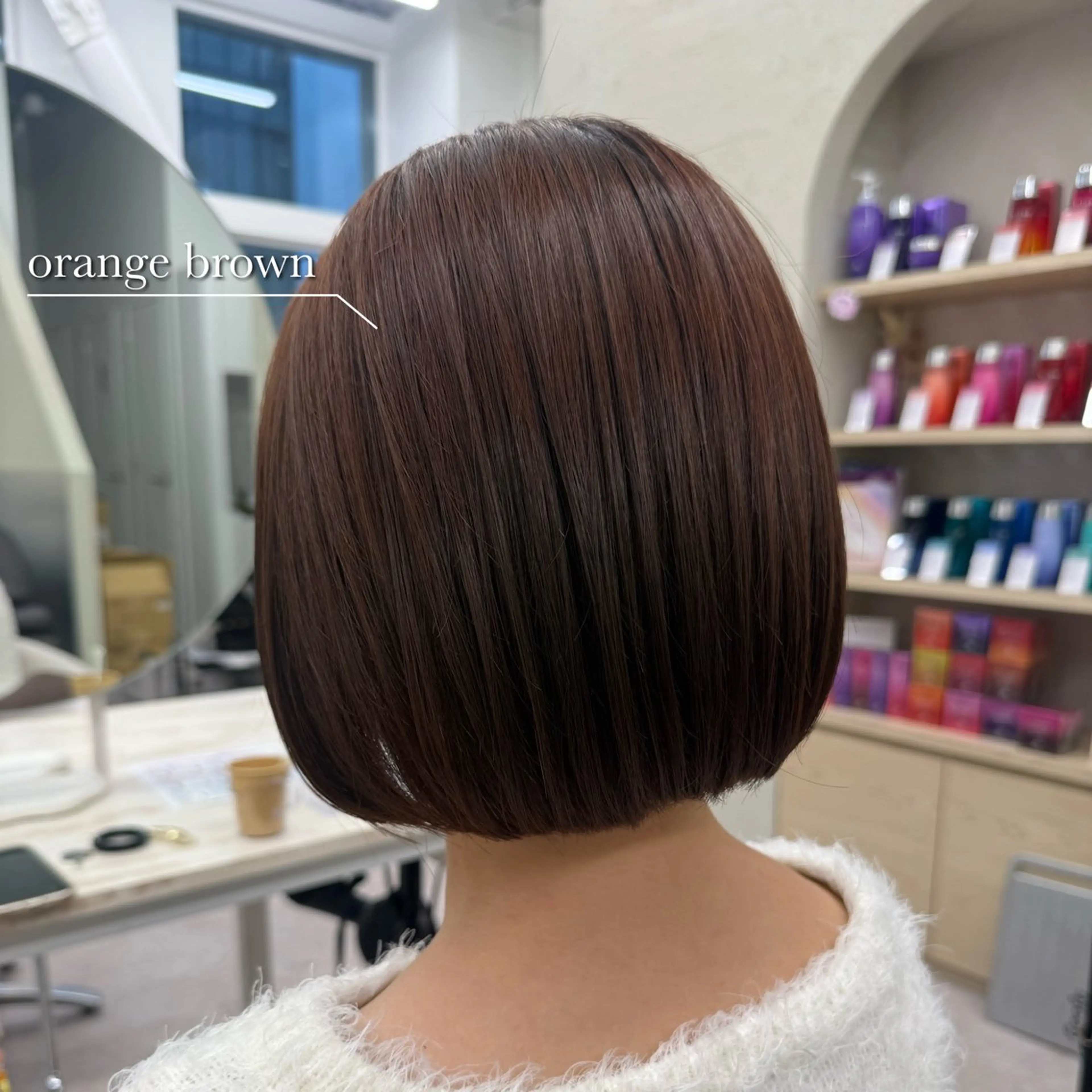 ショート カラー カット ヘアカラー トリートメント ベージュカラー 🧸綾里のヘアスタイル