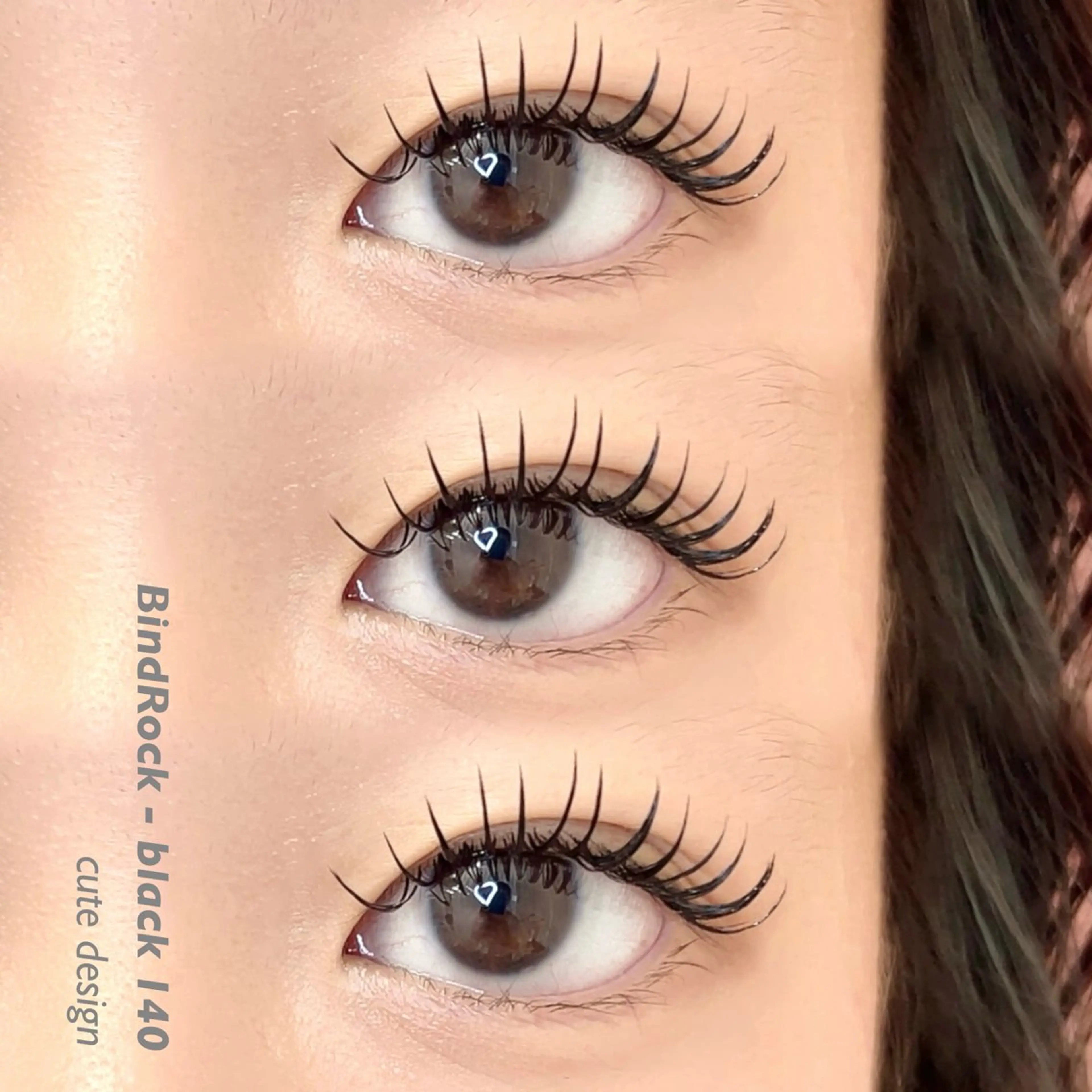 マツエク・マツパ Moe .のマツエク・マツパデザイン