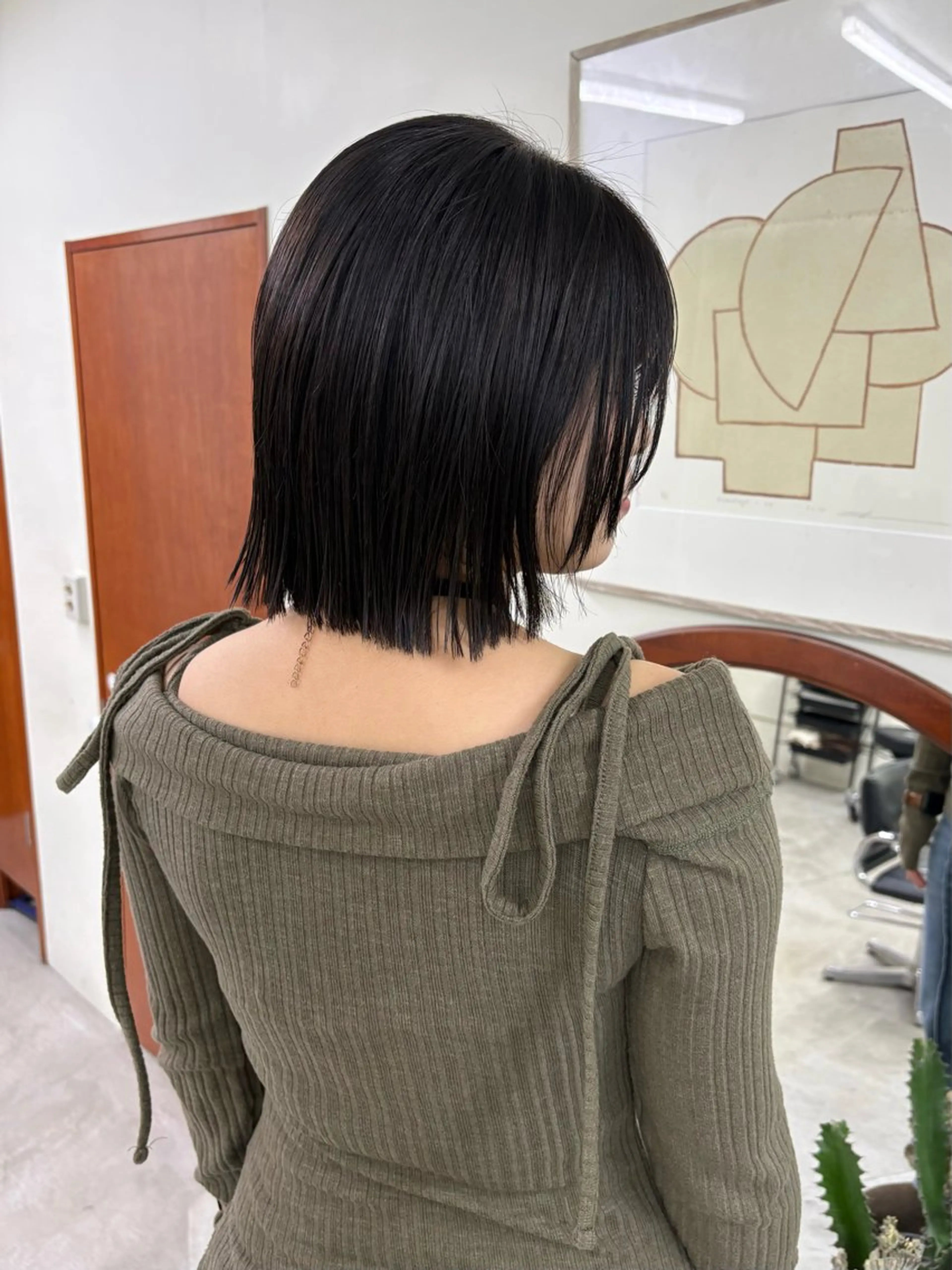 カラー ブラウンカラー nappe🐏 栄／矢場町のヘアスタイル