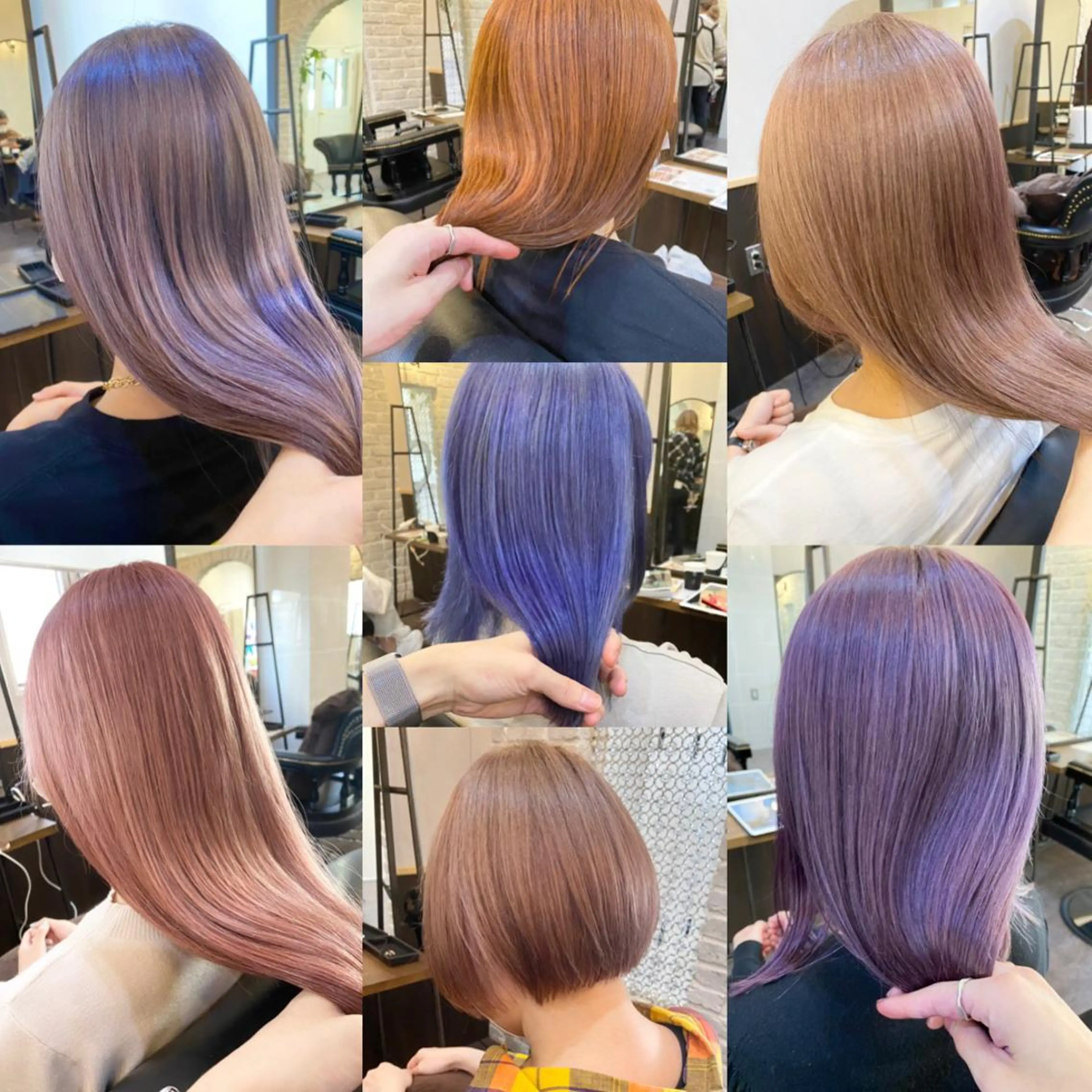 カラー ブリーチ 💖透明感カラー HAYATO💖のヘアスタイル