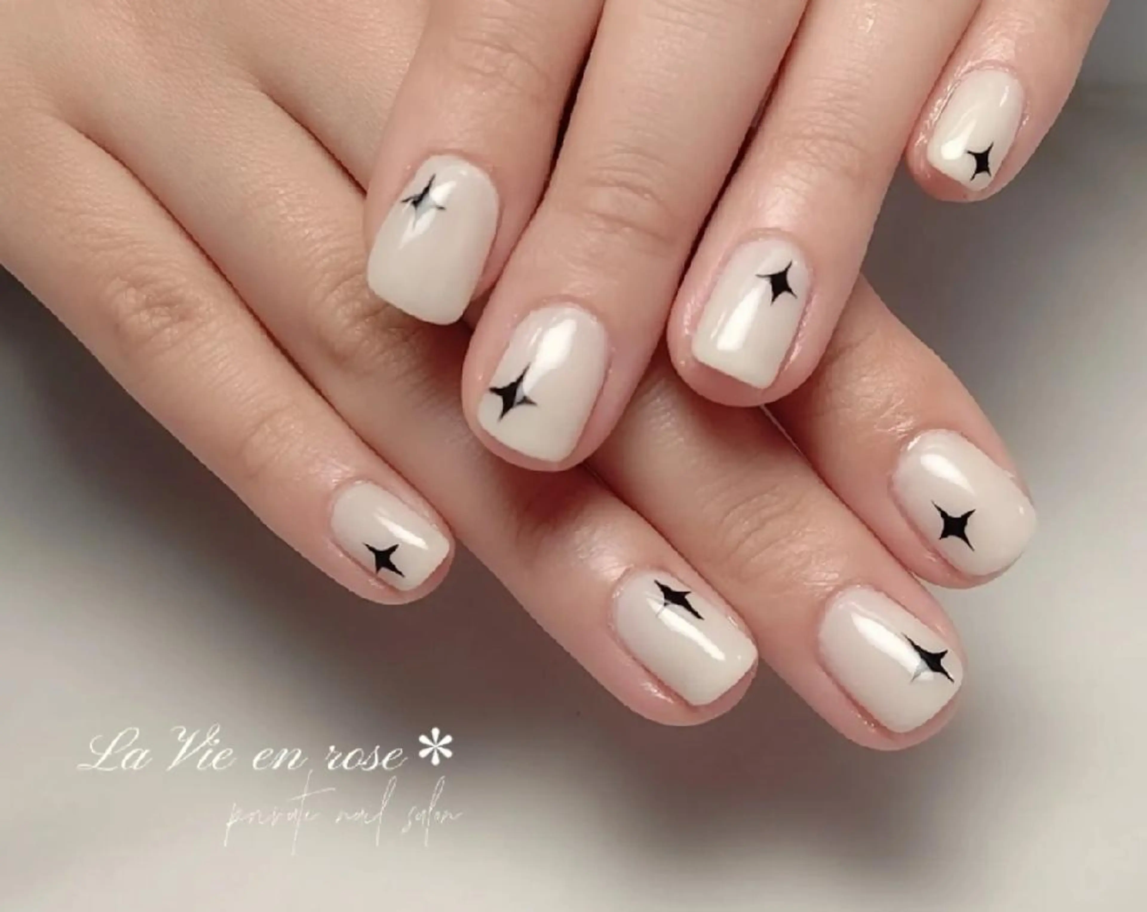 ネイル ラヴィアン ローズのネイルデザイン