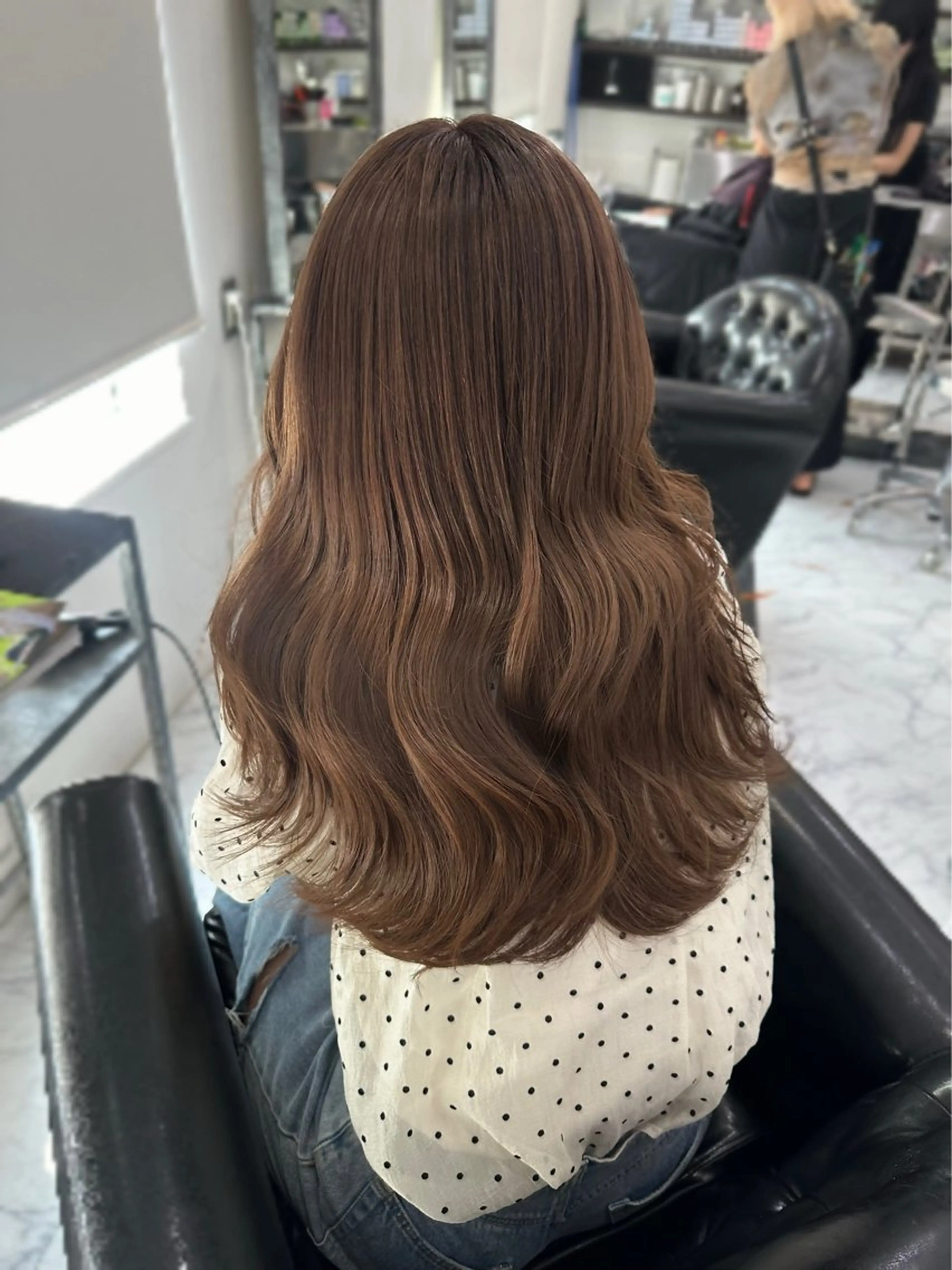 ロング DEAN AYAのヘアスタイル