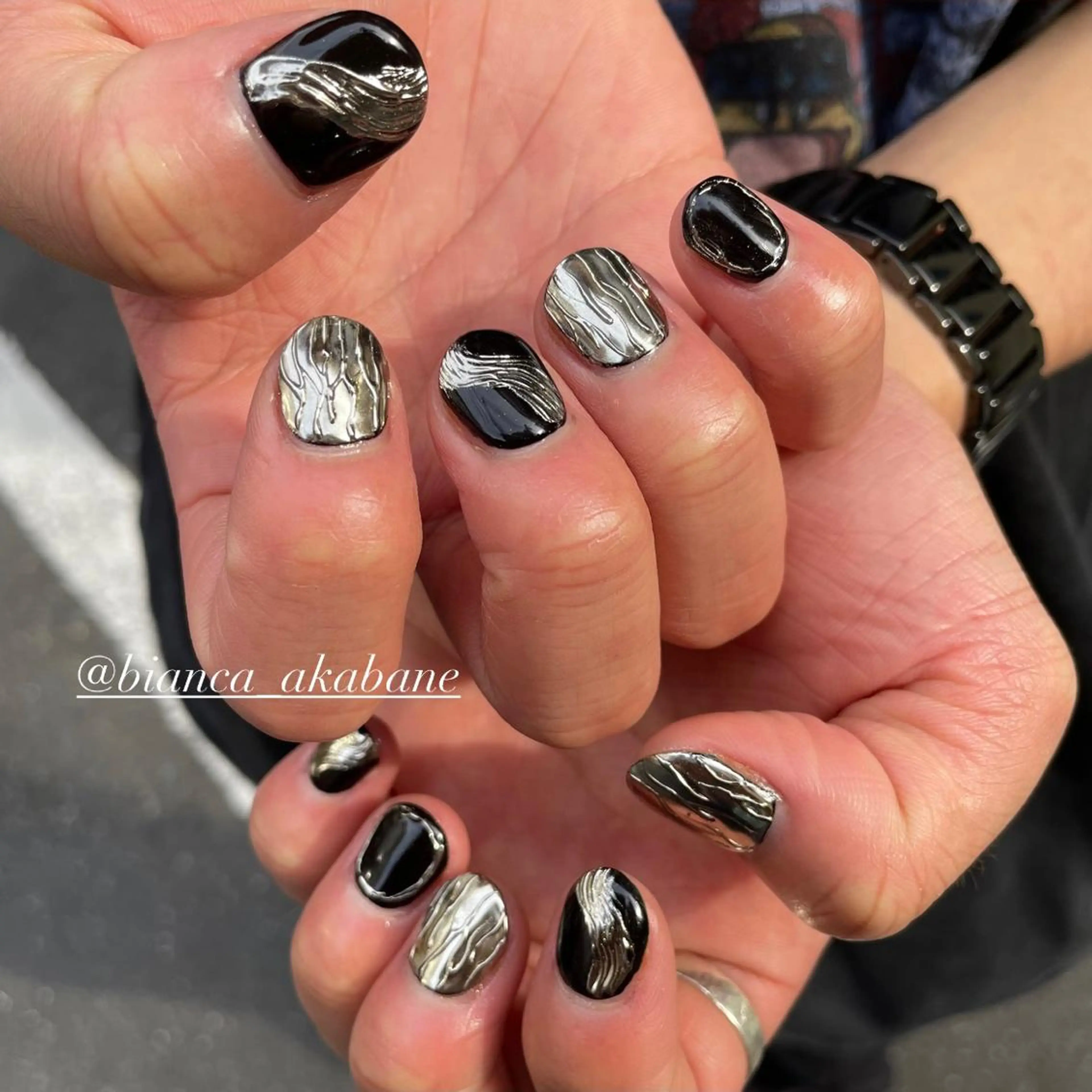 ネイル Bianca赤羽 松元🥣🫧のネイルデザイン