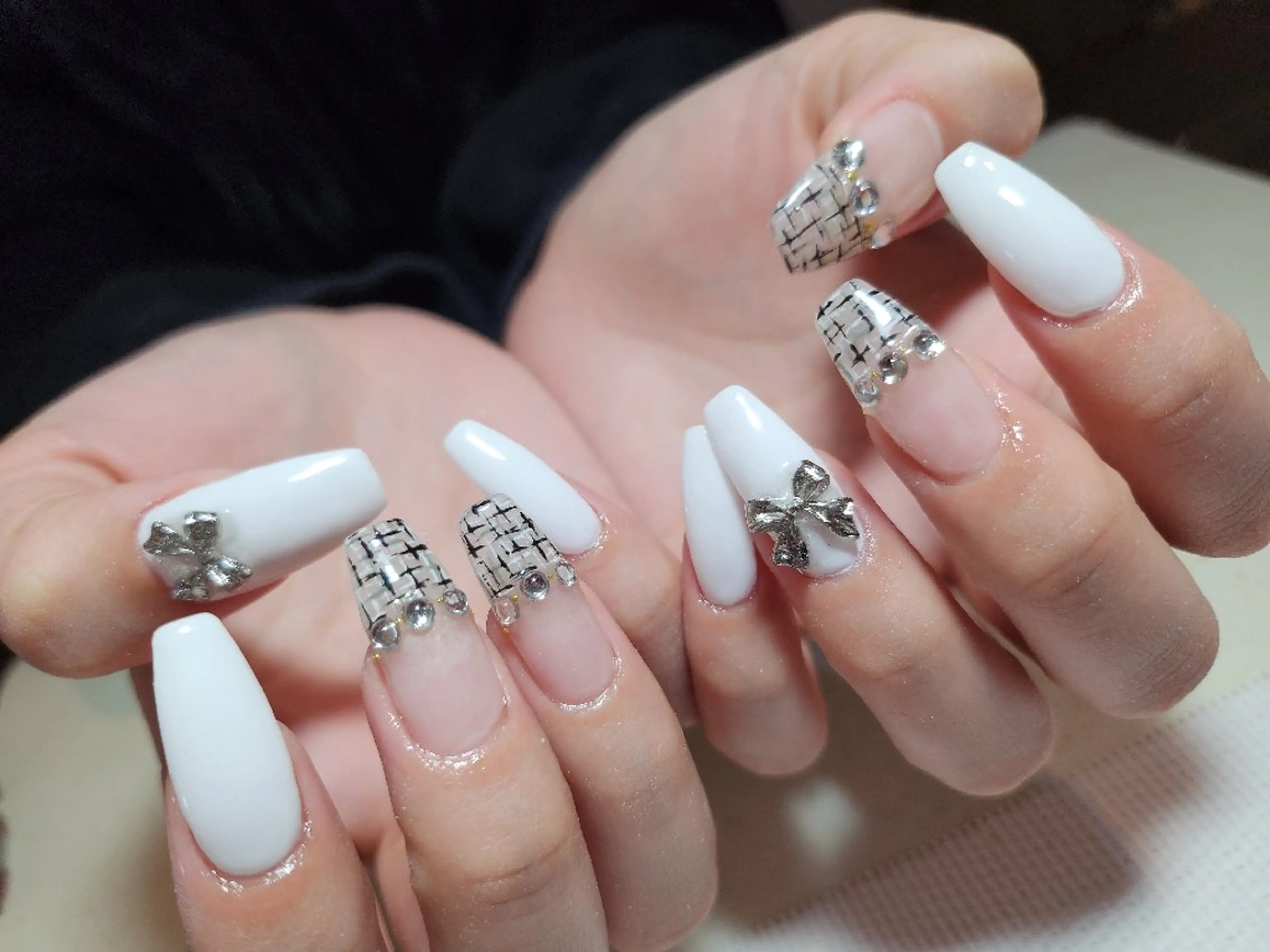 ネイル ハンドネイル 💜bora .のネイルデザイン