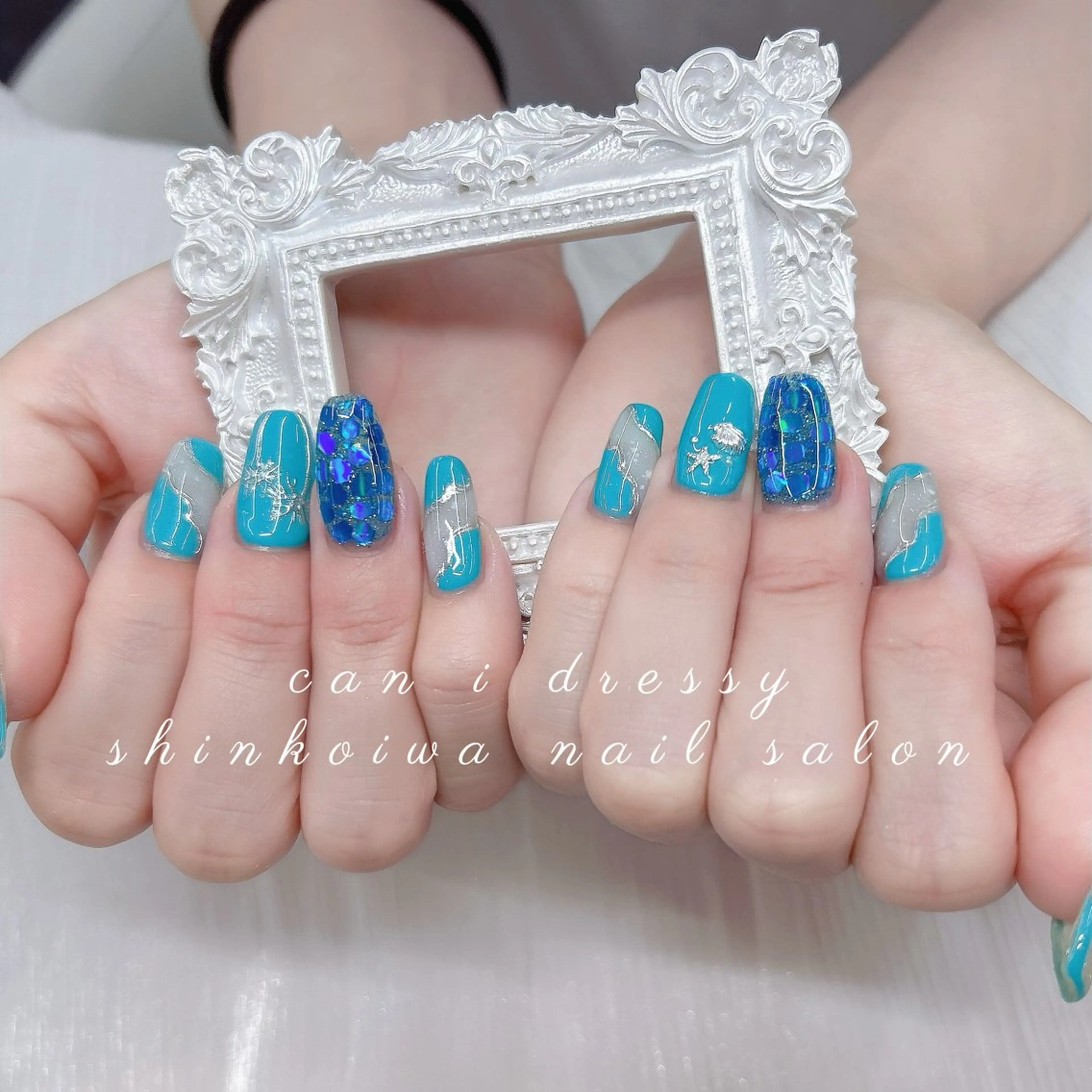 ネイル アートネイル 持ち込み キャンアイドレッシー 新小岩のネイルデザイン