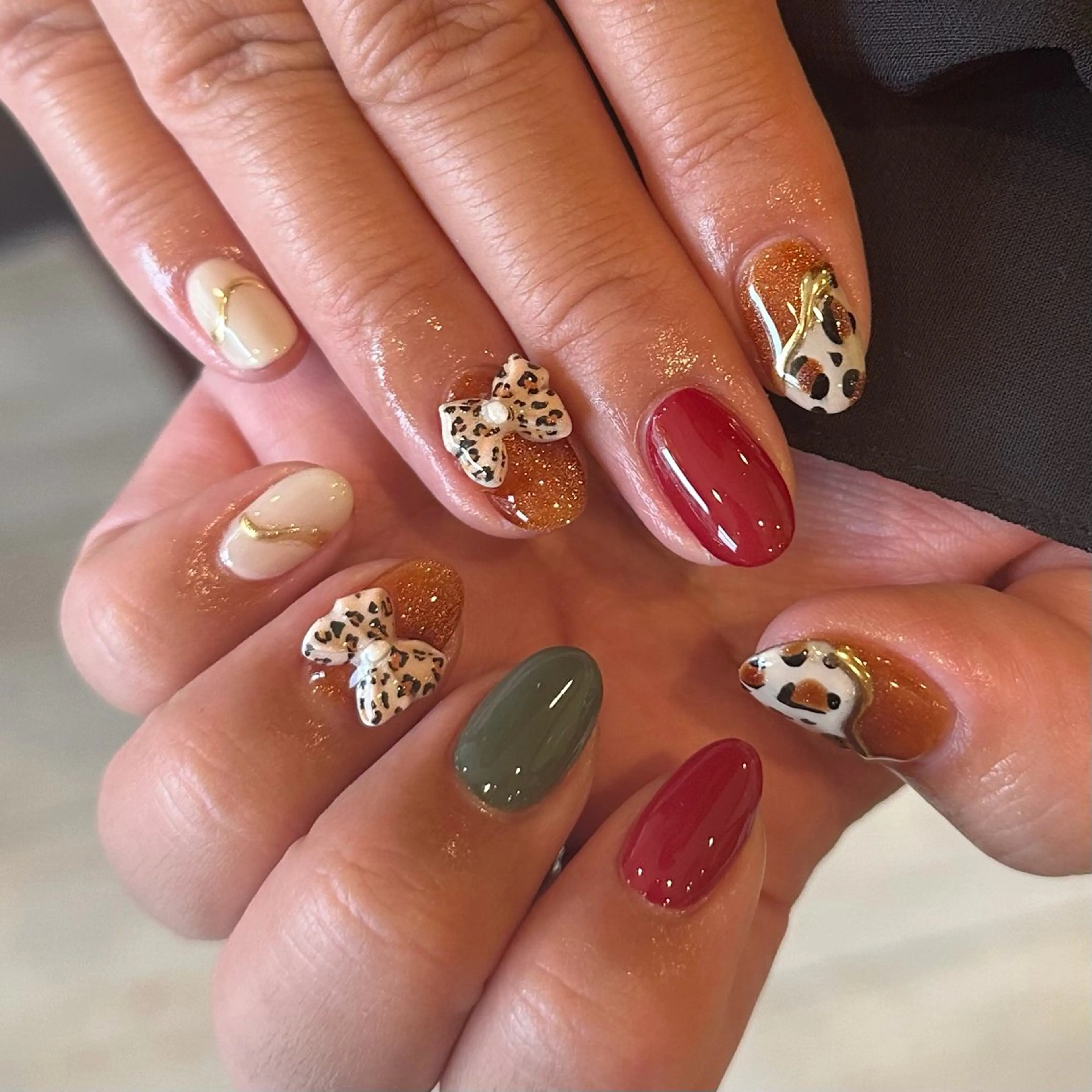 ネイル ニュアンスネイル ハンドネイル elfia nailstudio所属・tamaki araiのネイルデザイン