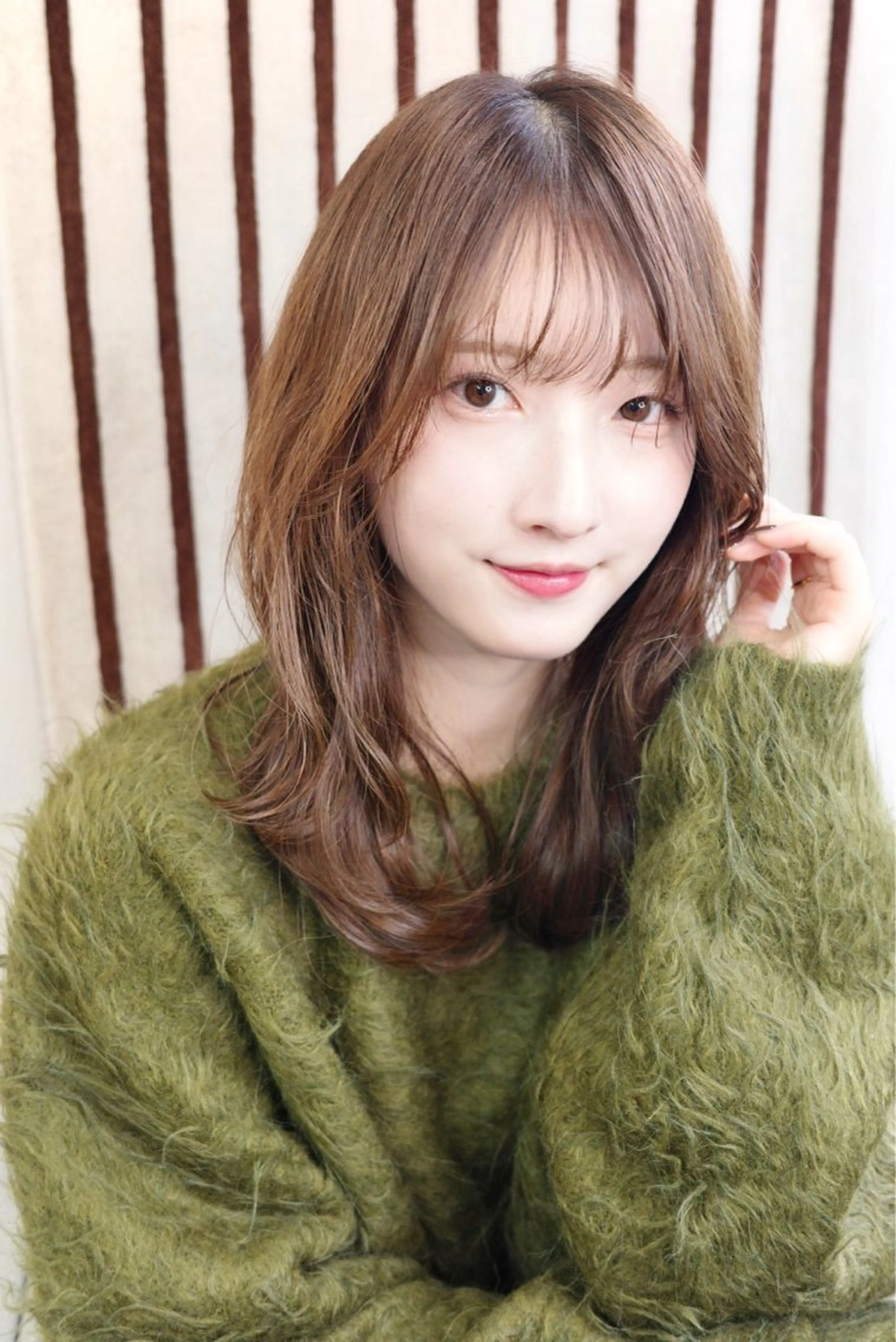 ⭐️透明感ある色みへ🌈カラー＋髪質改善トリートメントの写真