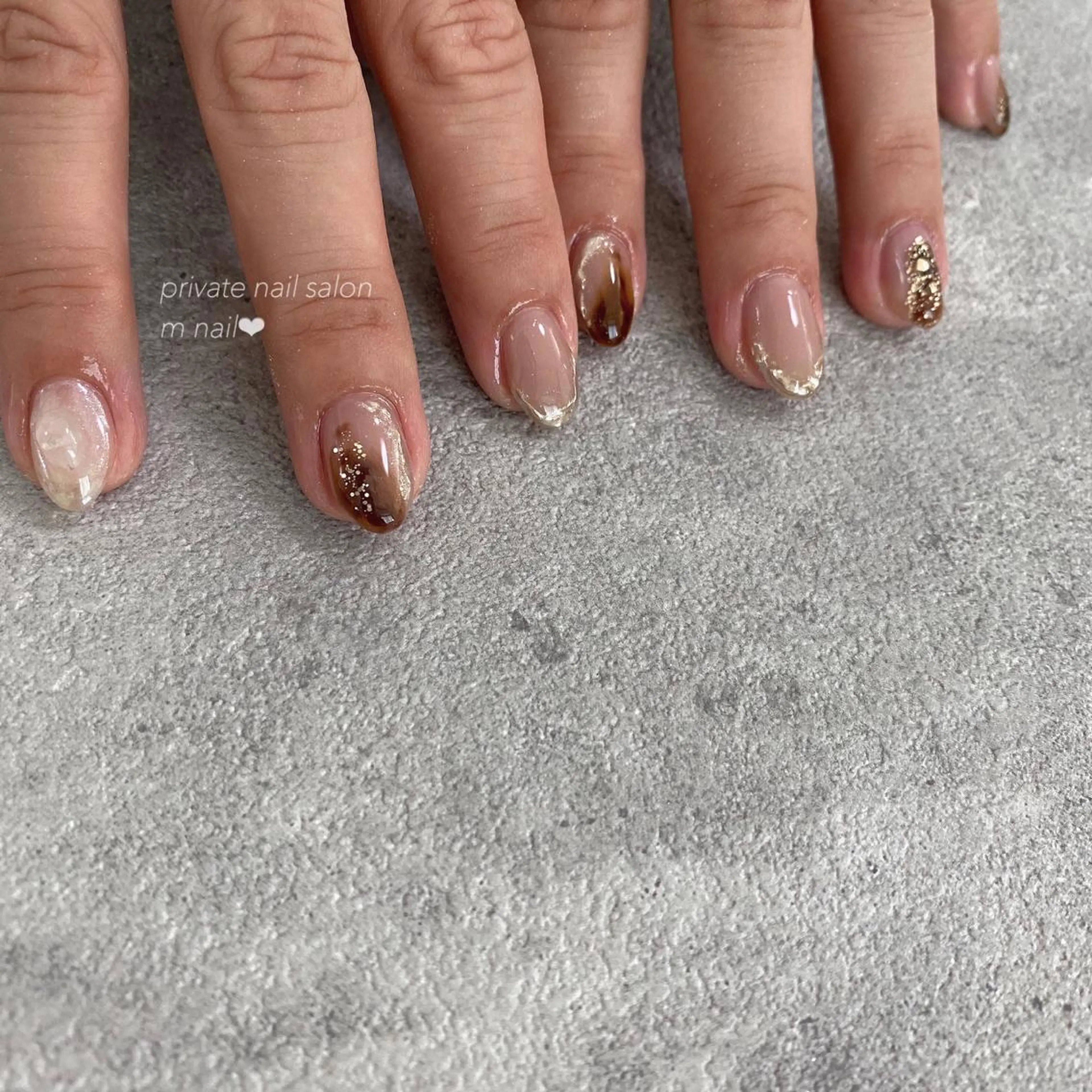 ネイル 持ち込み ハンドネイル 小河原 舞のネイルデザイン