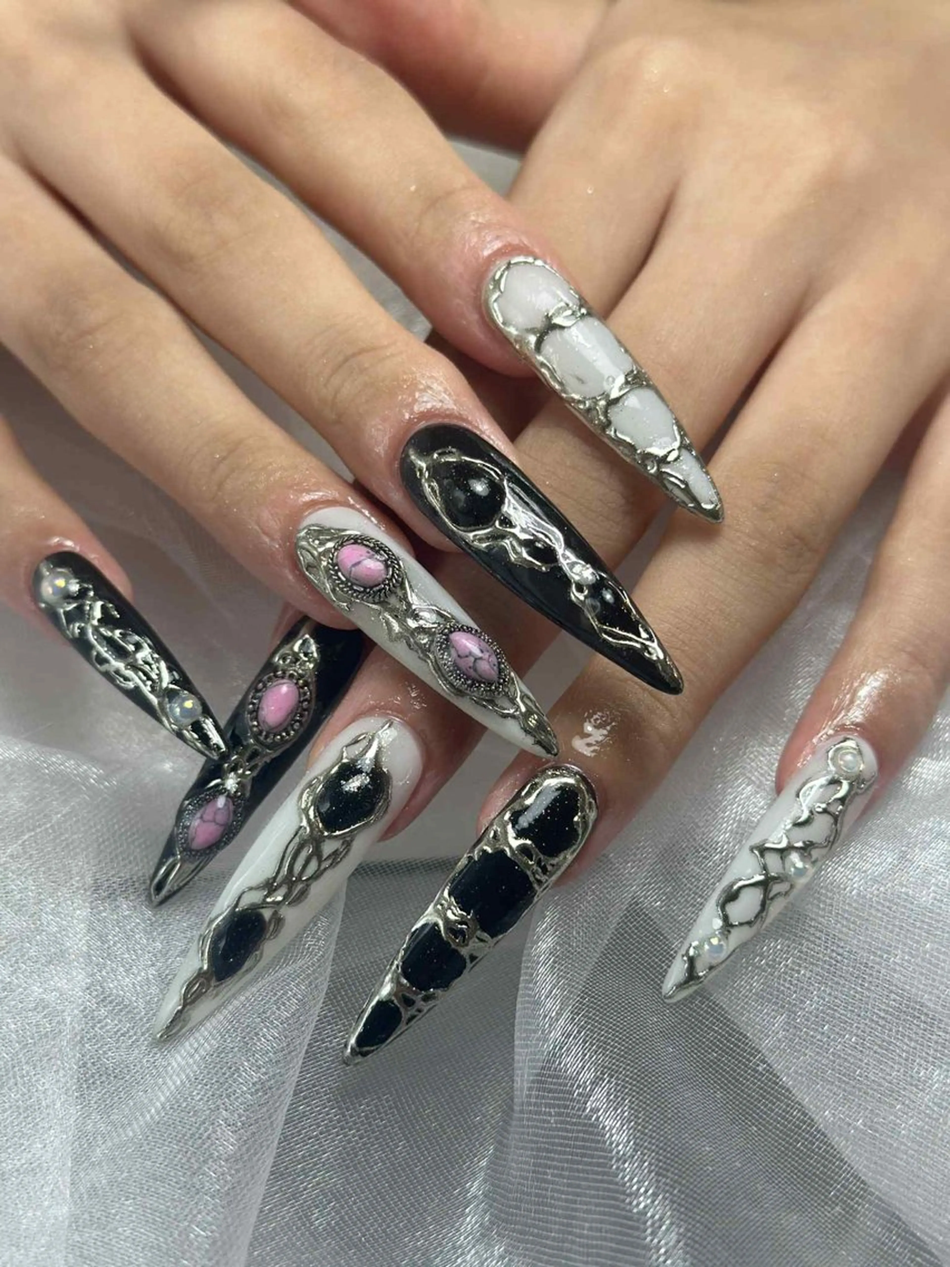 ネイル アートネイル ジェルネイル ネイルチップ Jenn Nail Salonのネイルデザイン