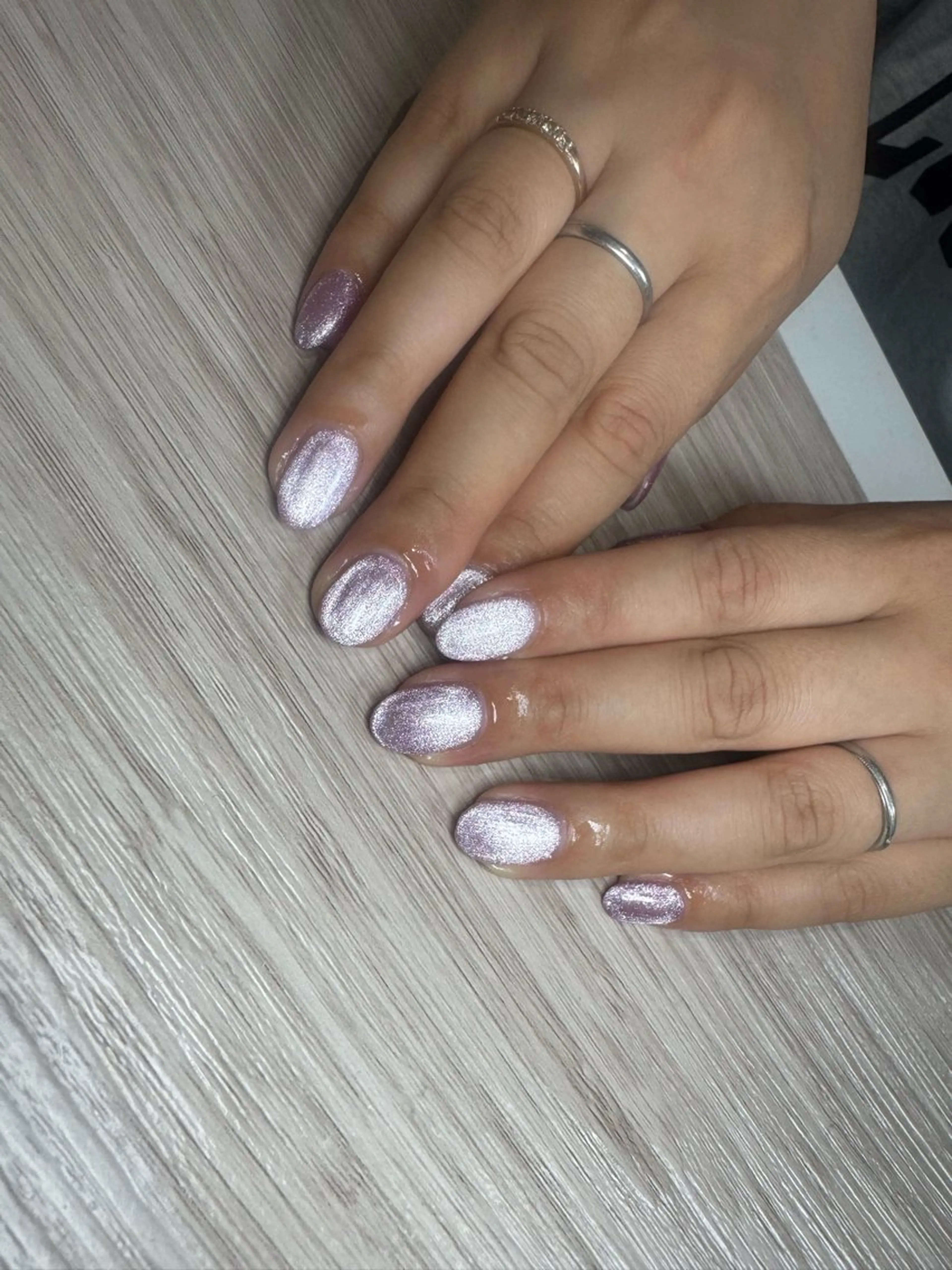 ネイル マグネットネイル ワンカラーネイル LuLu所属・川中 清香のネイルデザイン