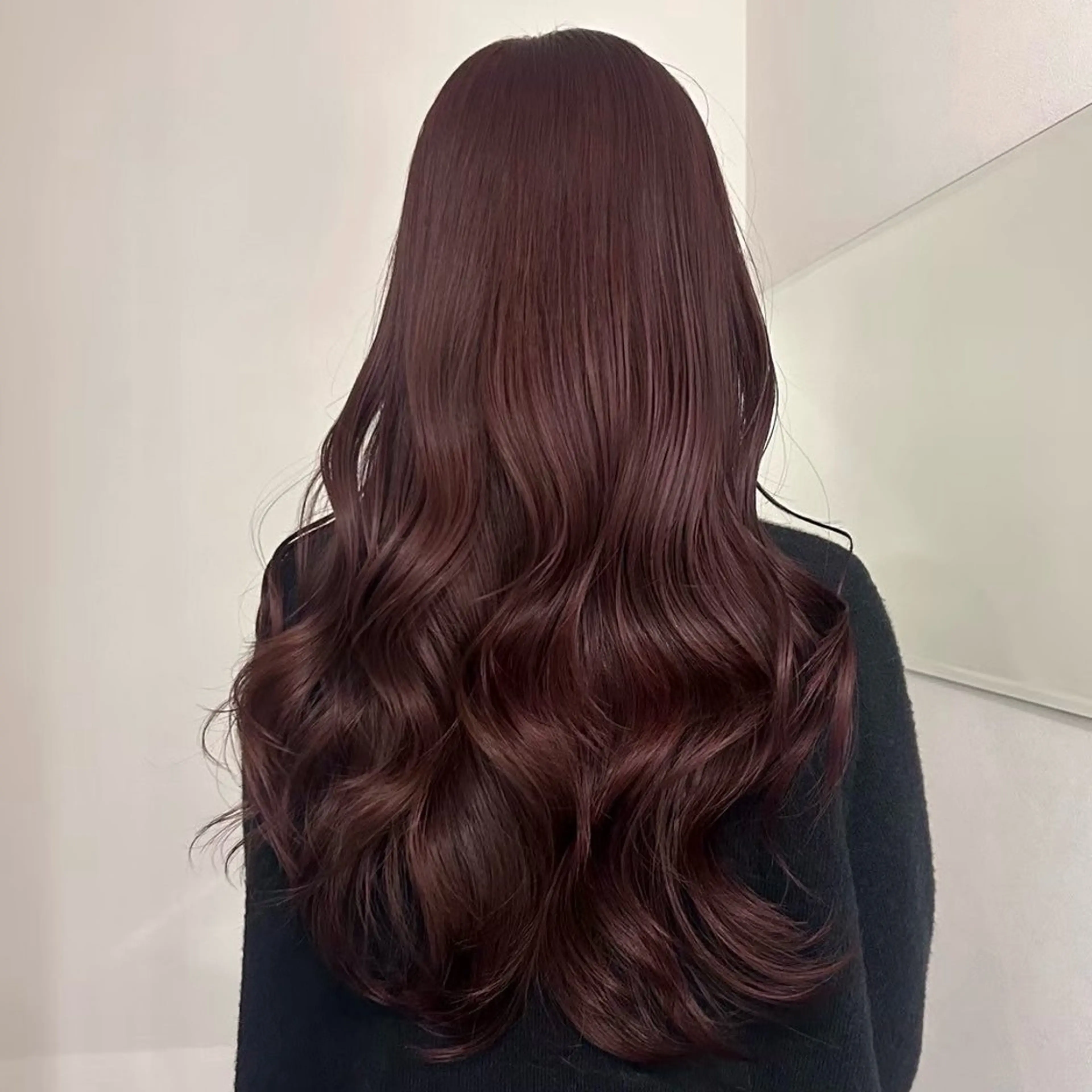 ロング ヘアカラー トリートメント ヘアセット Senri お洒落ヘア/経堂のヘアスタイル