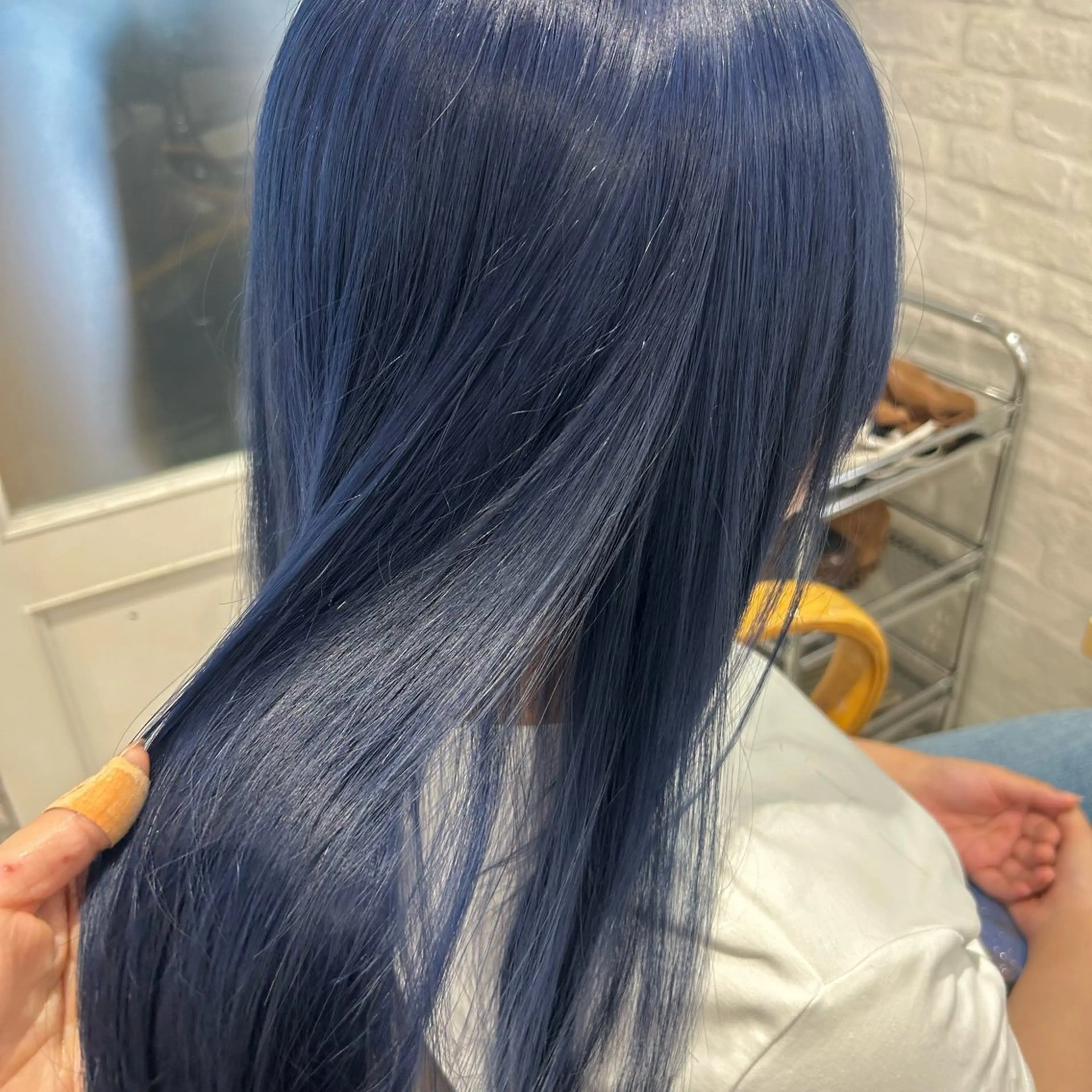 ロング 🍂透明感ベージュ カラー🍂森部杏菜のヘアスタイル