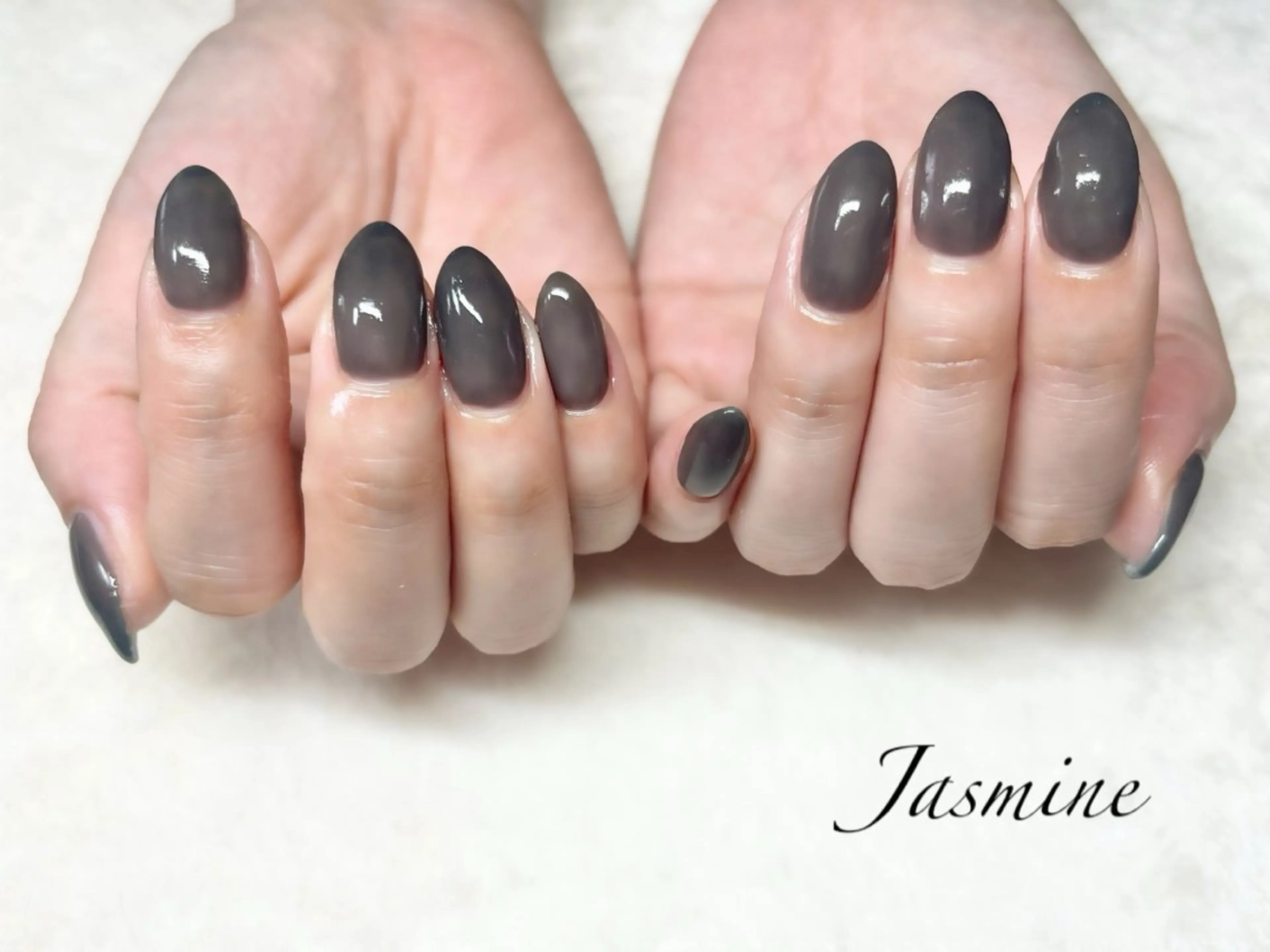 ネイル ハンドネイル Jasmine 林のネイルデザイン