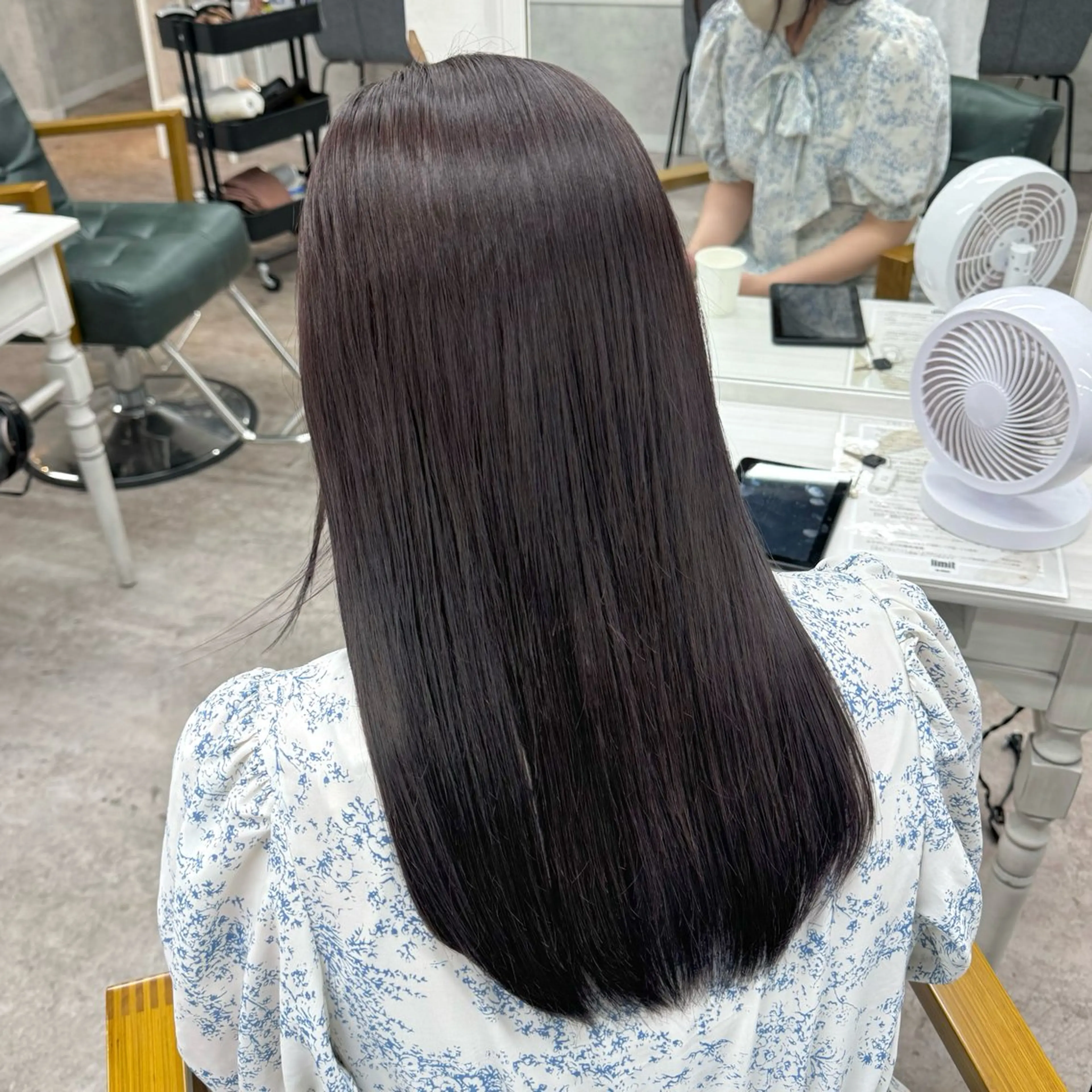 ロング カラー JUNSHIN🦋 ヘアセット／カラーのヘアスタイル