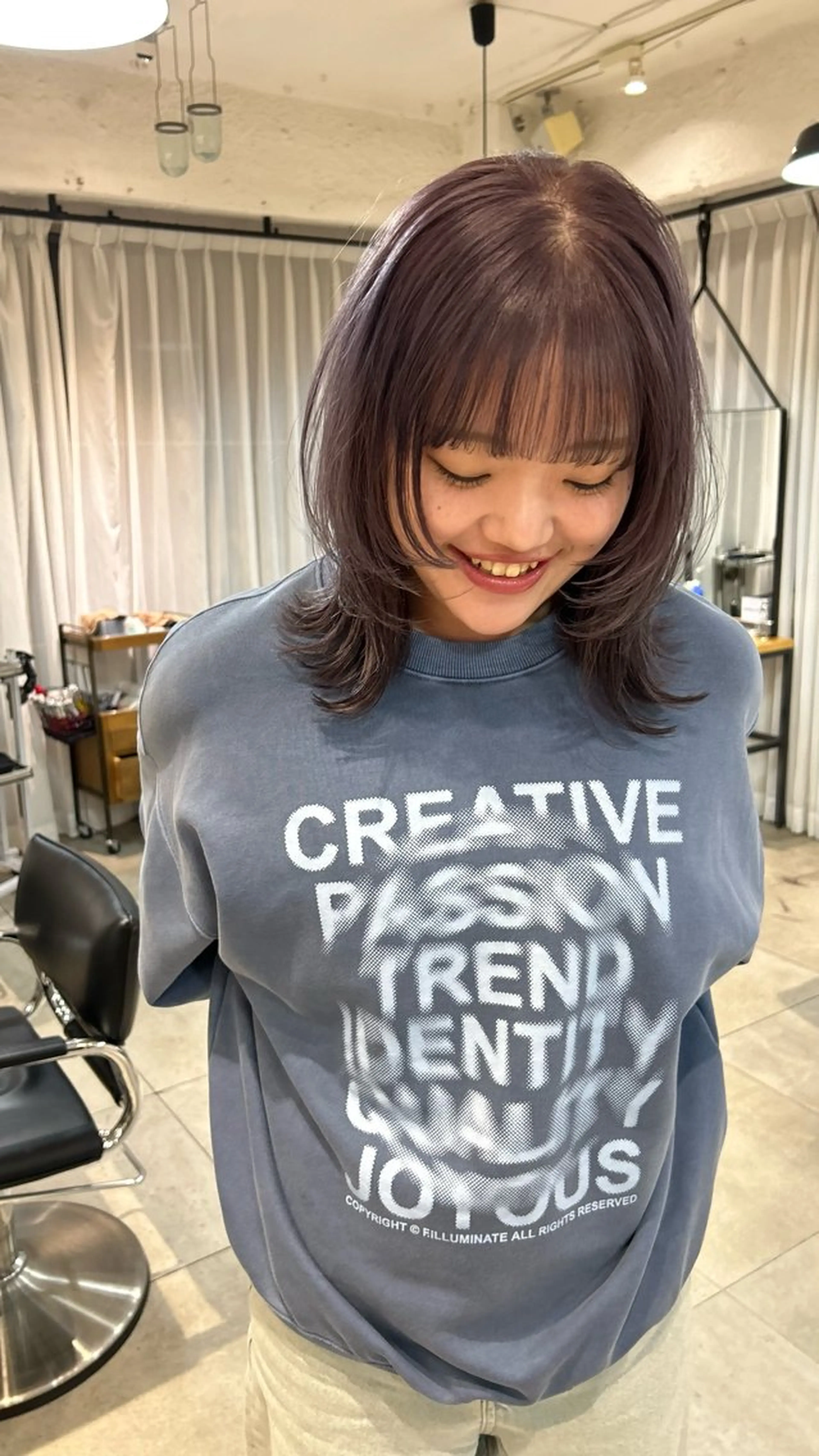 カラー ヘアカラー じゅわっと暖色カラー 🍊Moemiのヘアスタイル