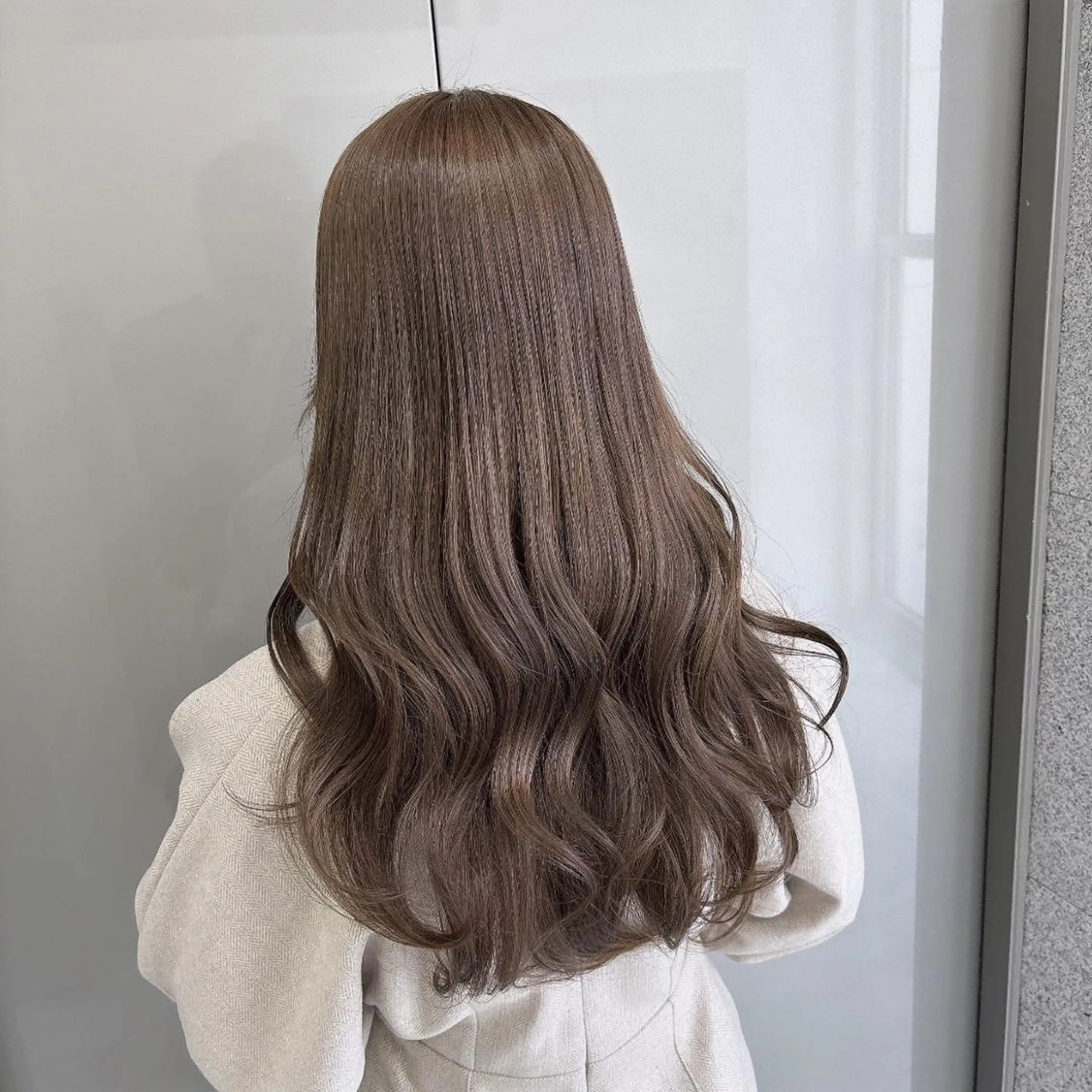 カラー 赤み消し韓国風ヘア 🍀銀座美容室のヘアスタイル