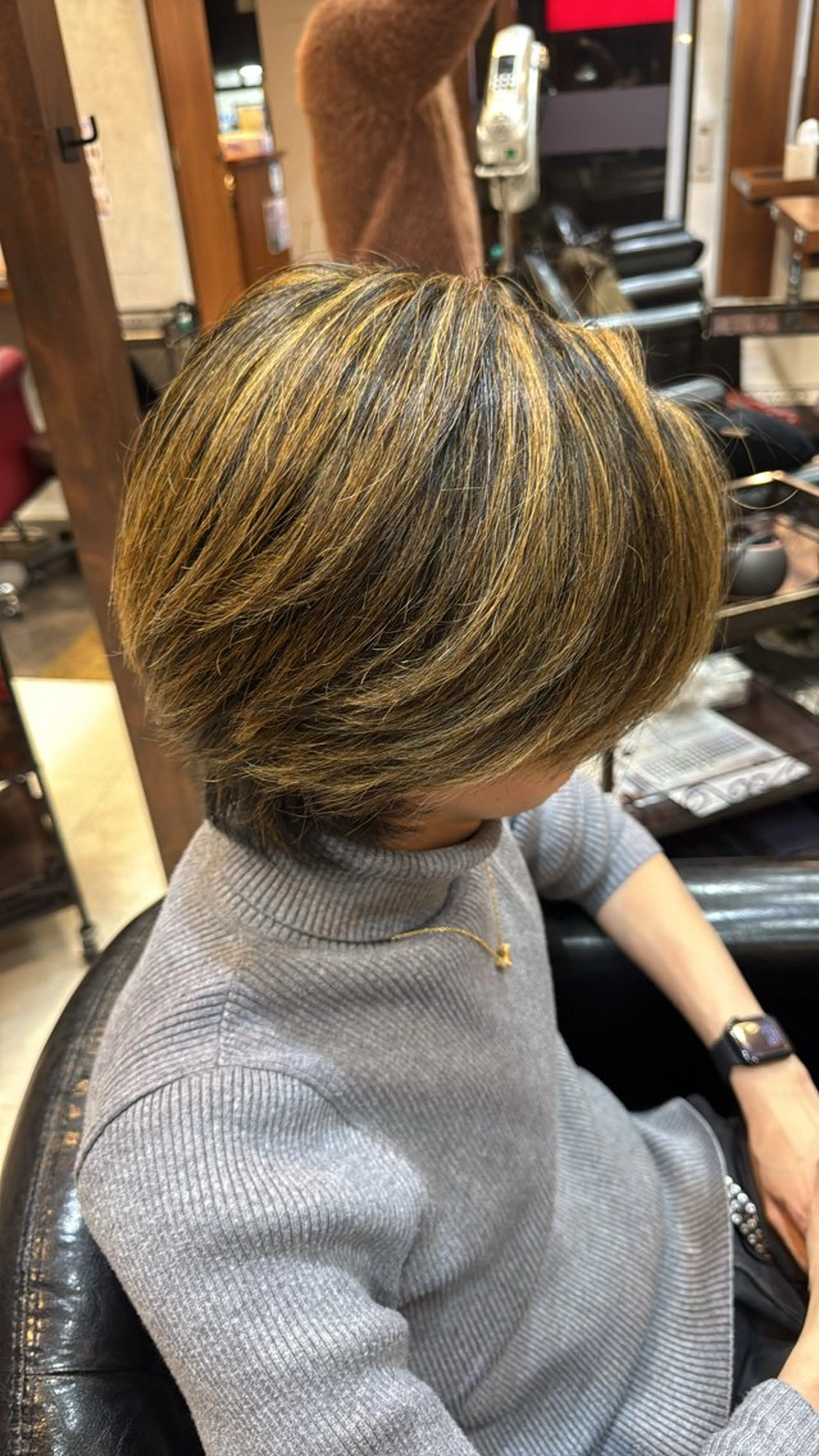 カラー メンズ メンズブリーチ メンズメッシュ ブリーチ メッシュ 黒川 武琉のその他イメージ