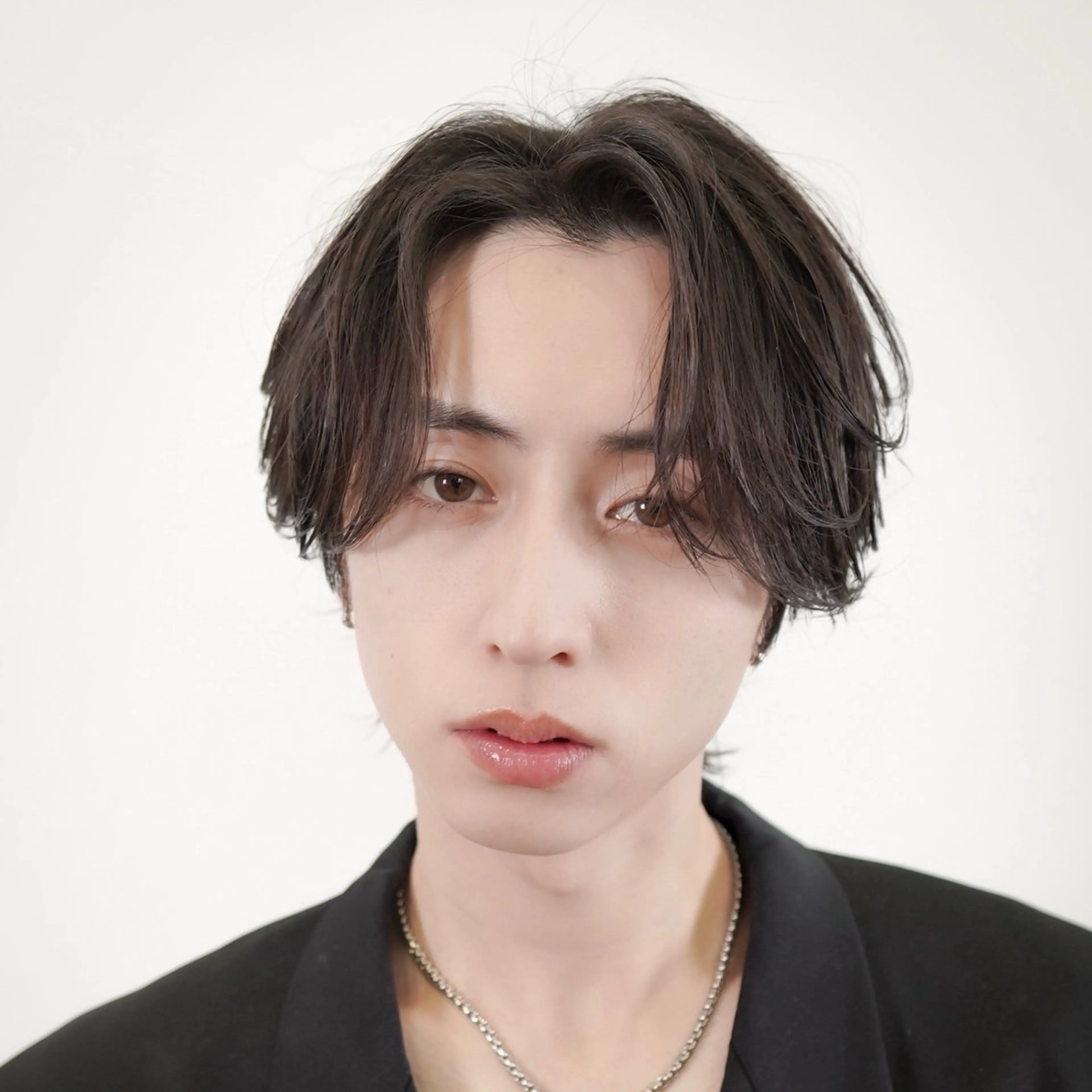 ミディアム パーマ メンズ ミディアムパーマ メンズパーマ カット パーマ ヘアセット yukiho❤️ GAUDI 池袋のヘアスタイル