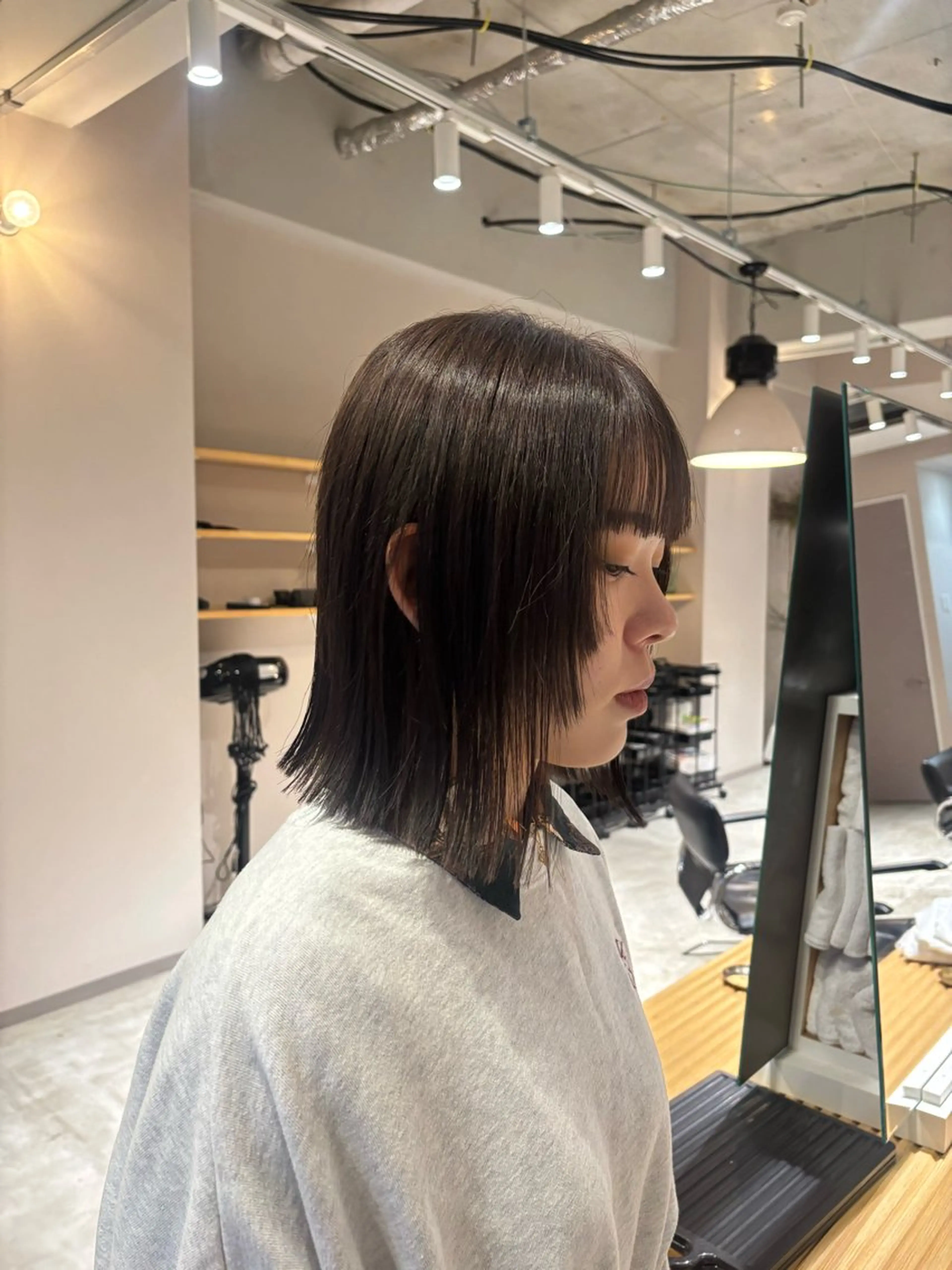 ショート 小顔カット 鳥栖美容室/nir. 美優/ミユのヘアスタイル