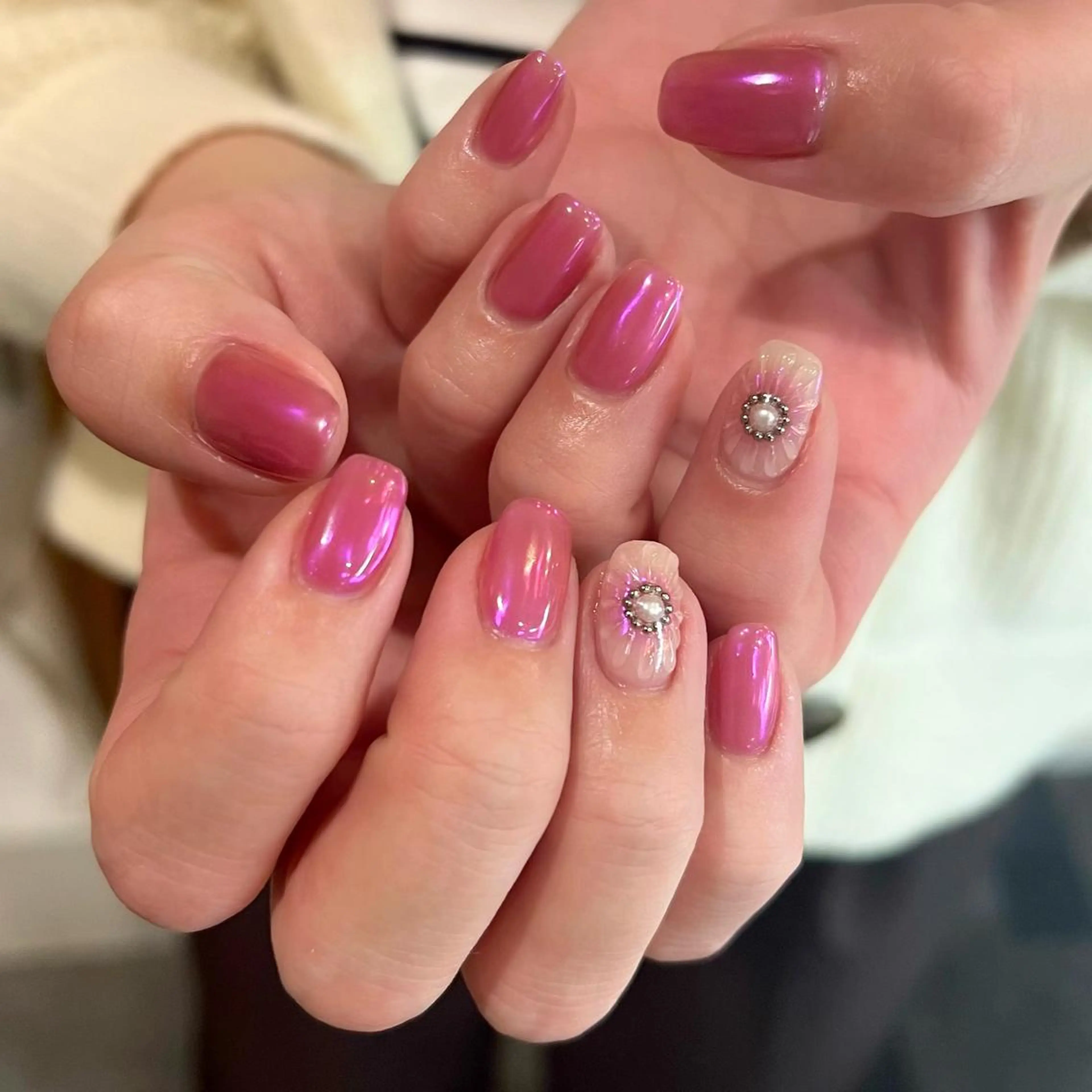 ネイル ハンドネイル nuás nailのネイルデザイン