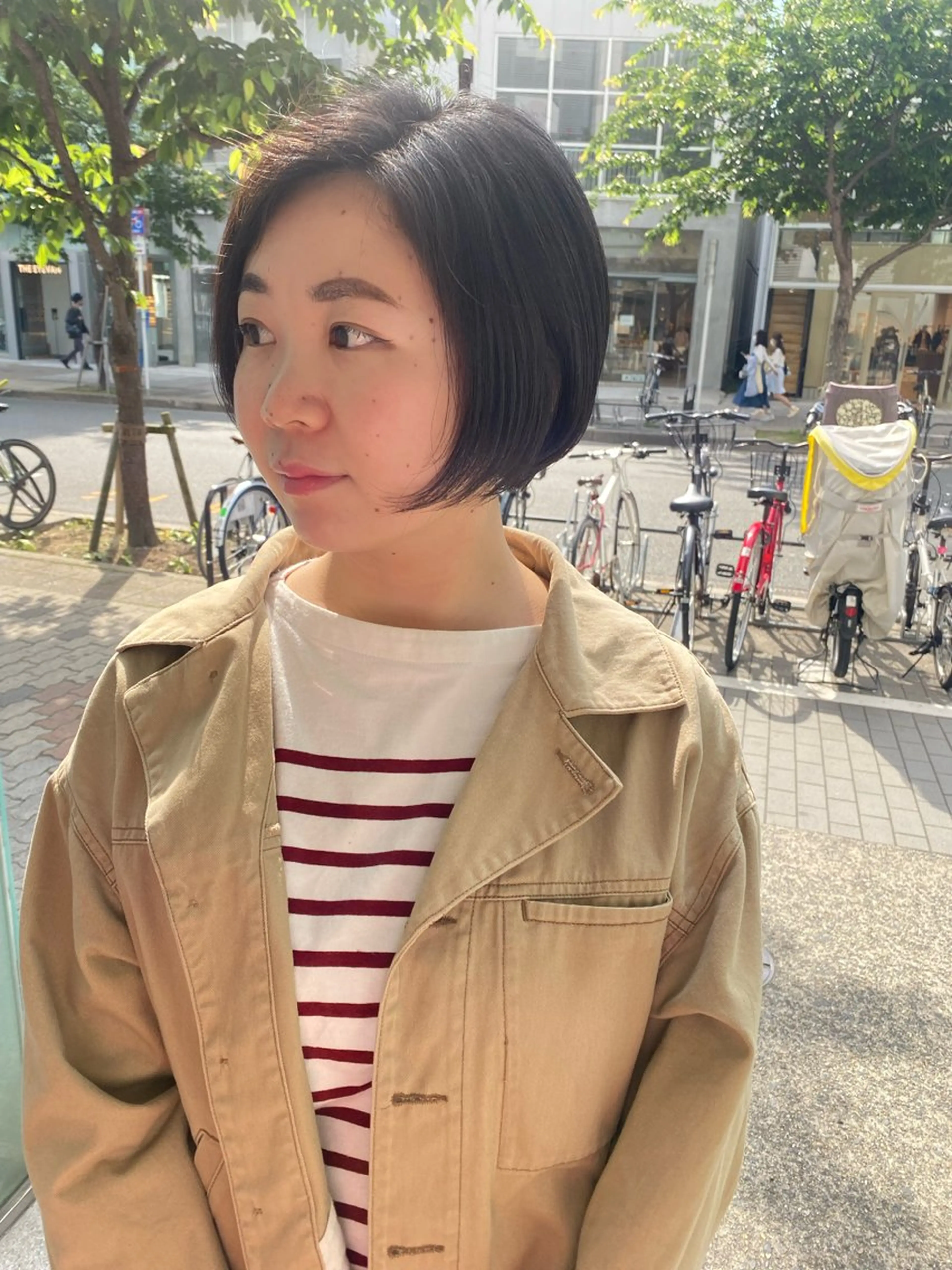 ショート カット ヘアカラー ヒラカホ/ ブリーチ/似合わせのヘアスタイル