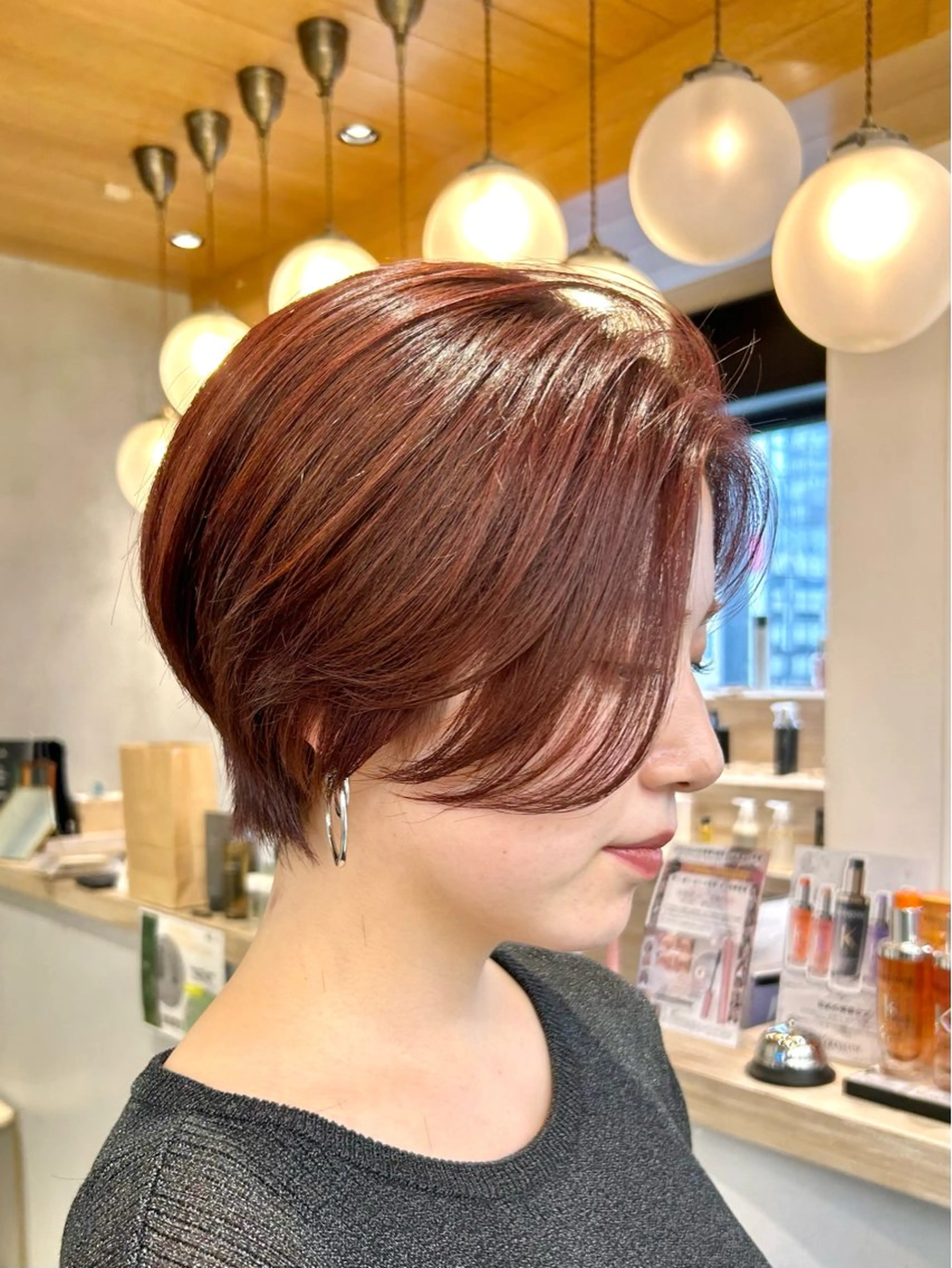 ショート カット ヘアカラー トリートメント 🩵縮毛矯正/ブリー チ/髪質改善/いつかのヘアスタイル