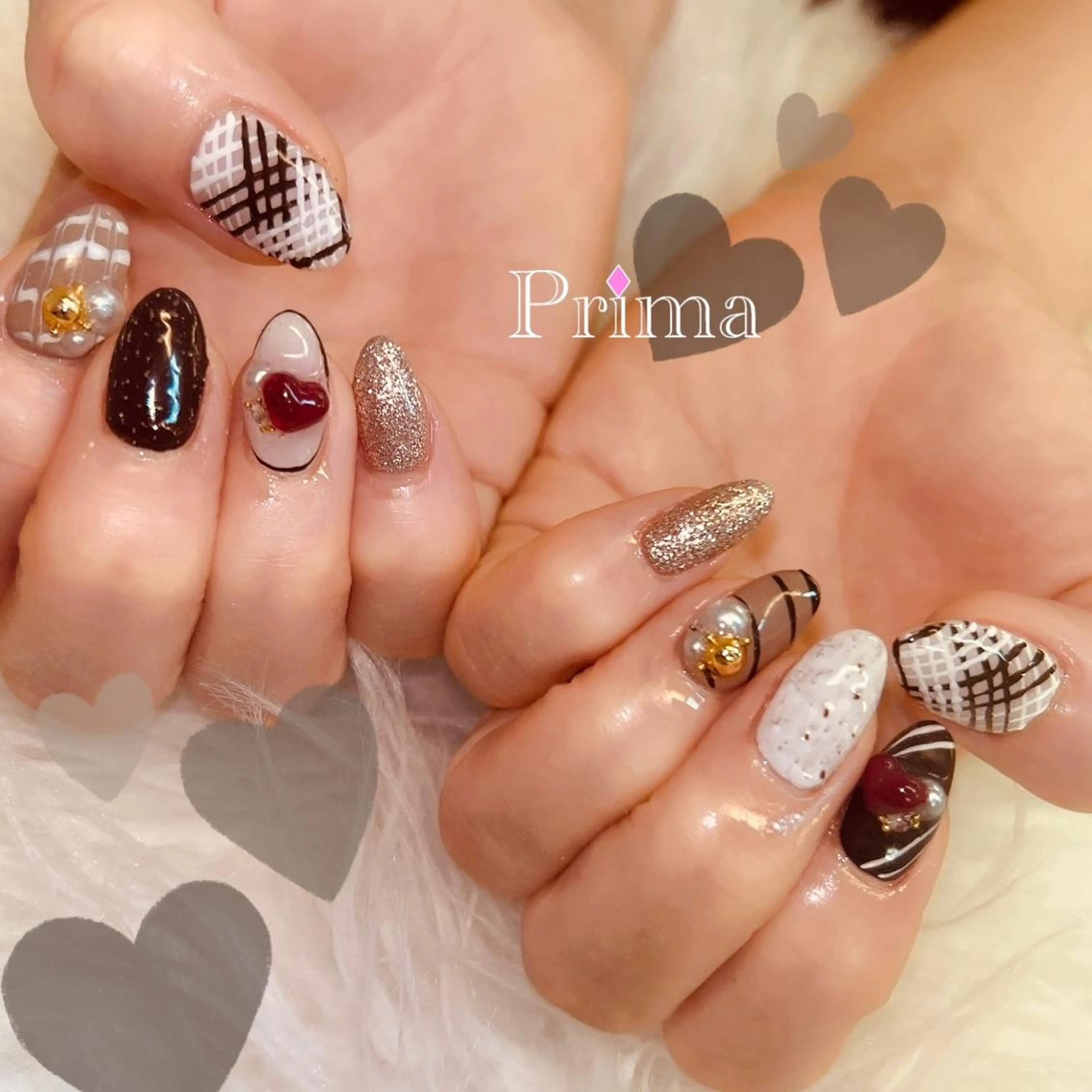 ネイル Prima💅 スカルプ💅ジェルのネイルデザイン