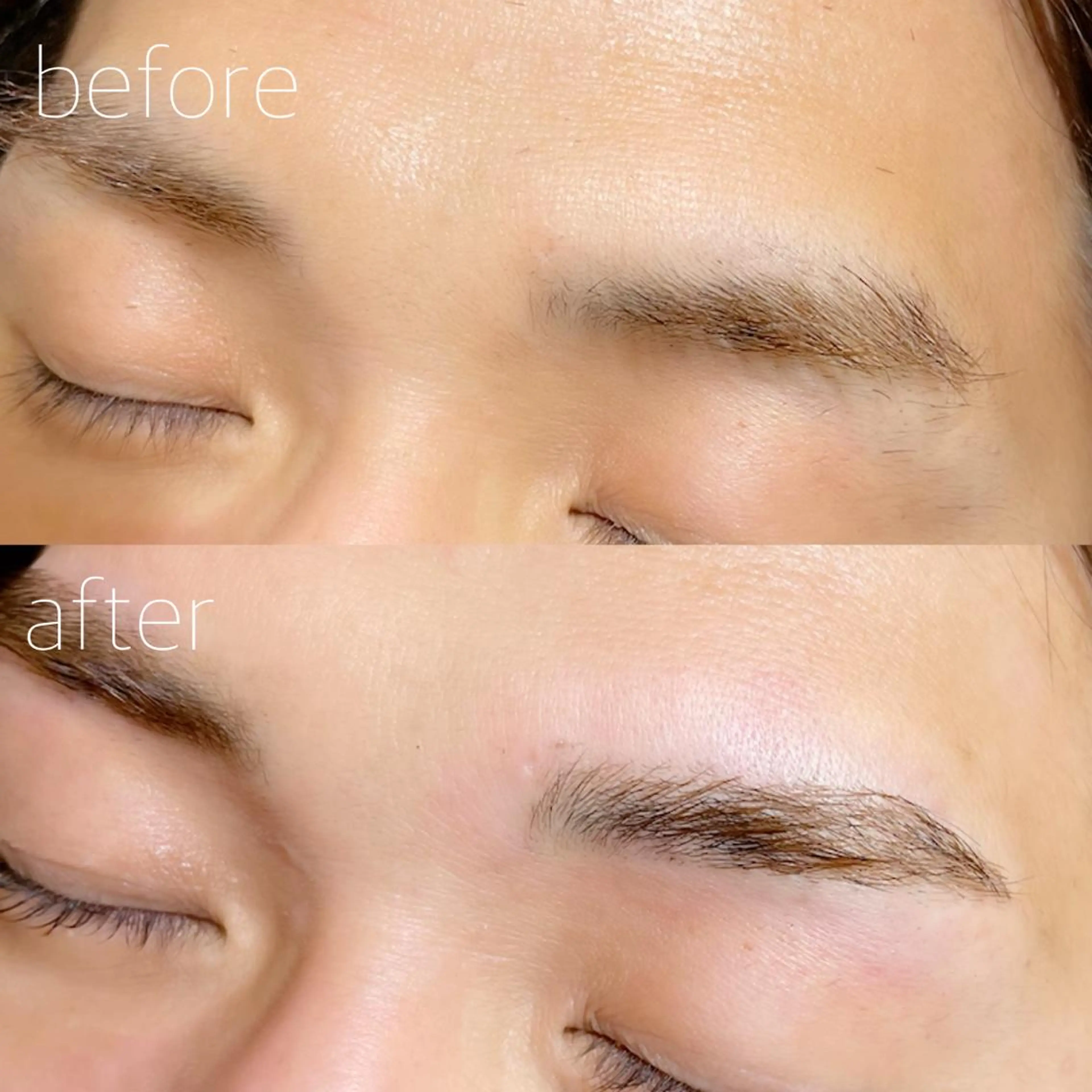 🪞垢抜け美眉【ハリウッドブロウリフト+WAX】毛流れ矯正✨の写真