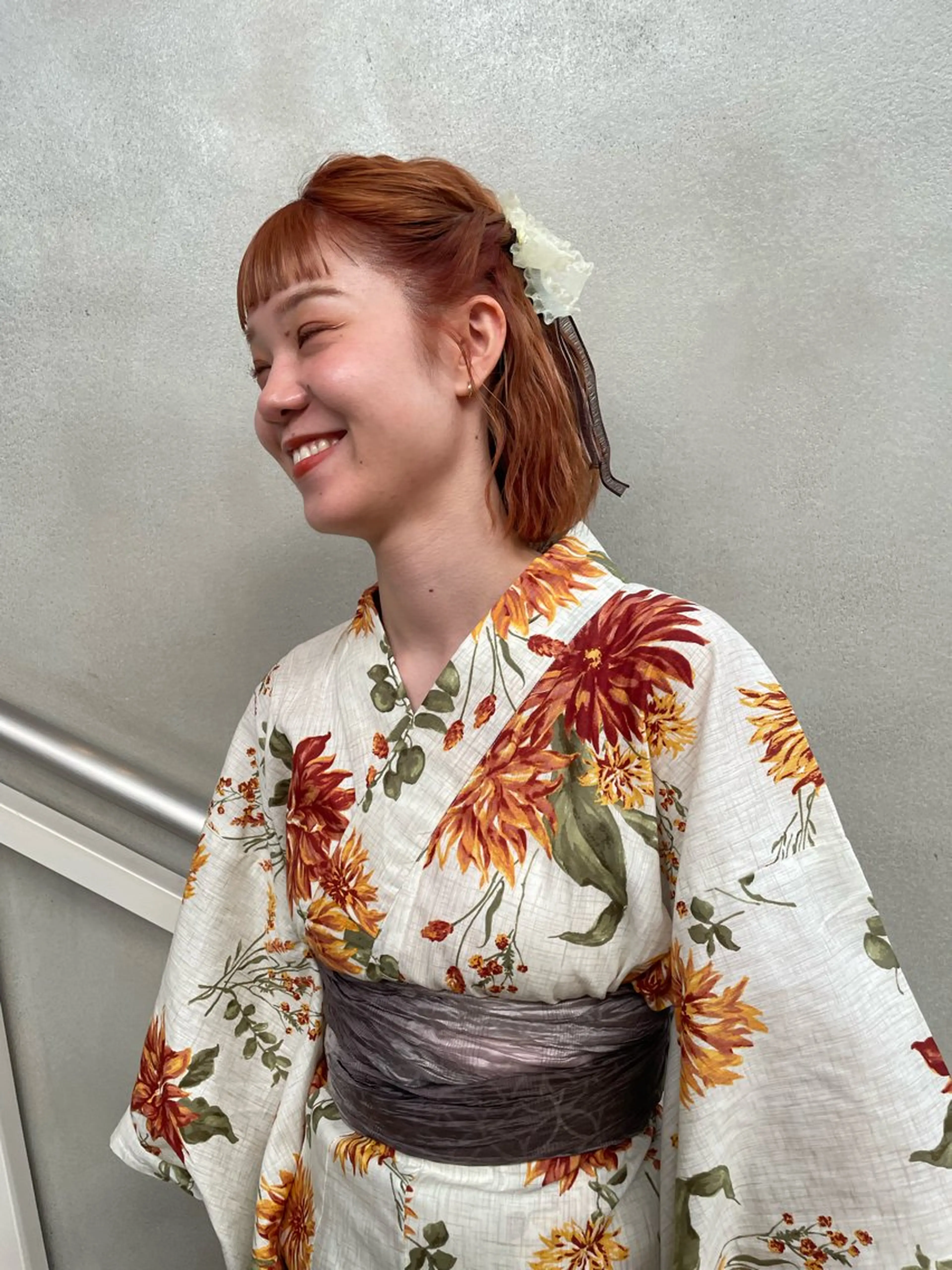 ミディアム カラー 佐藤 永夏のヘアスタイル