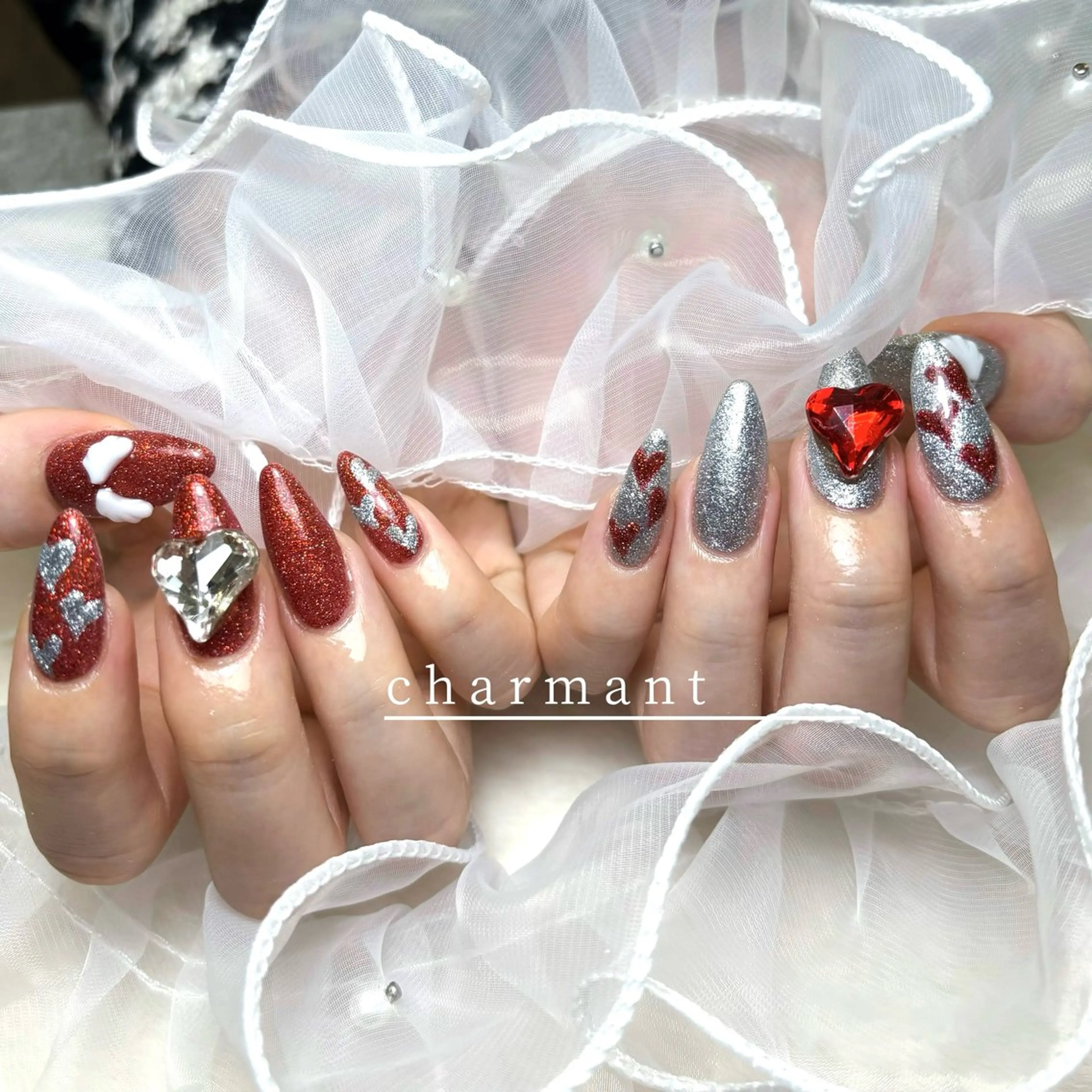 ネイル ハンドネイル charmant momokaのネイルデザイン