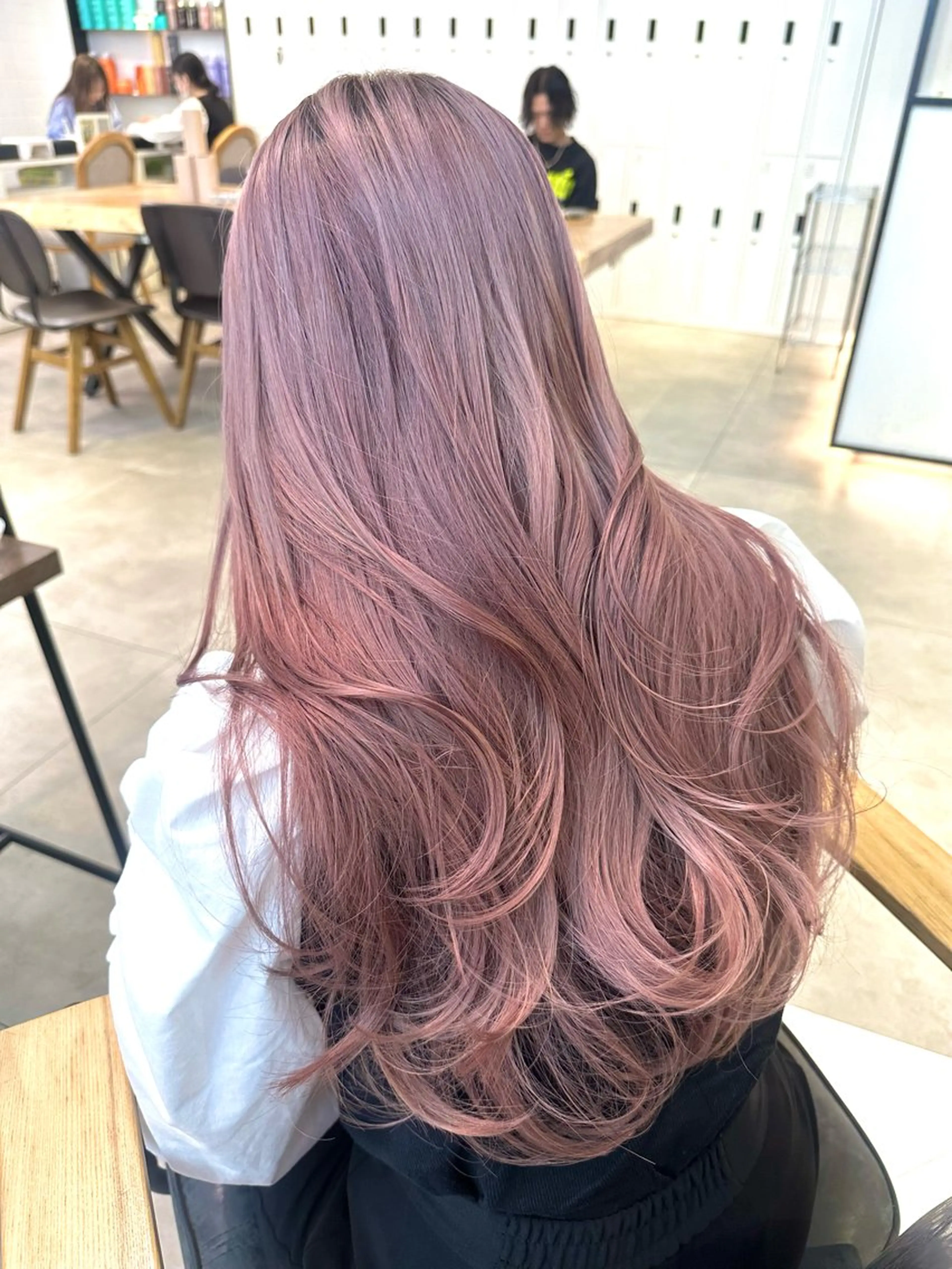 ロング ヘアカラー 韓国ヘアメンズ・レデ ィース特化ミクのヘアスタイル